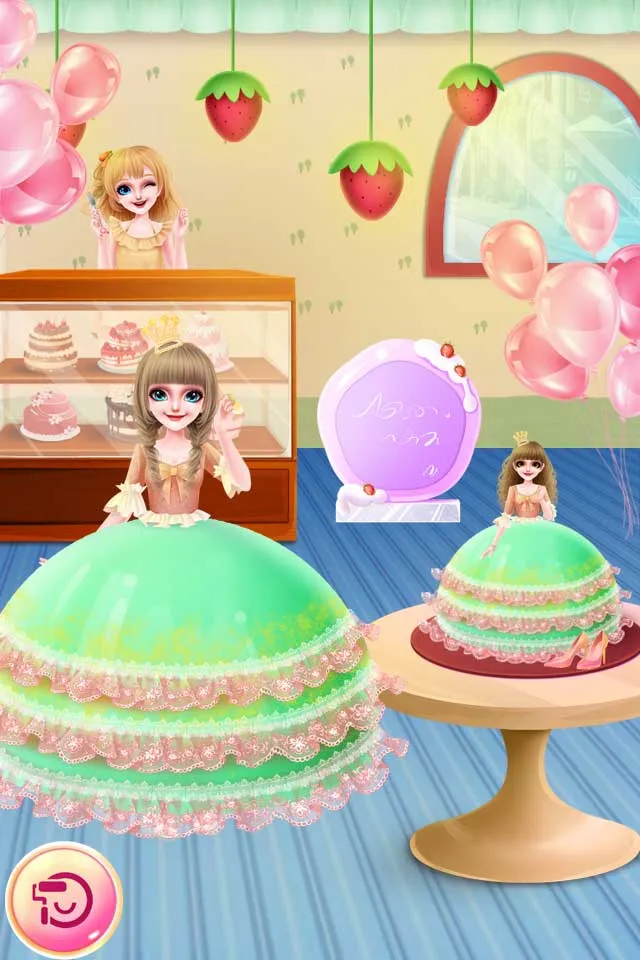 Queen Skirt Cake Making | Indus Appstore | Screenshot