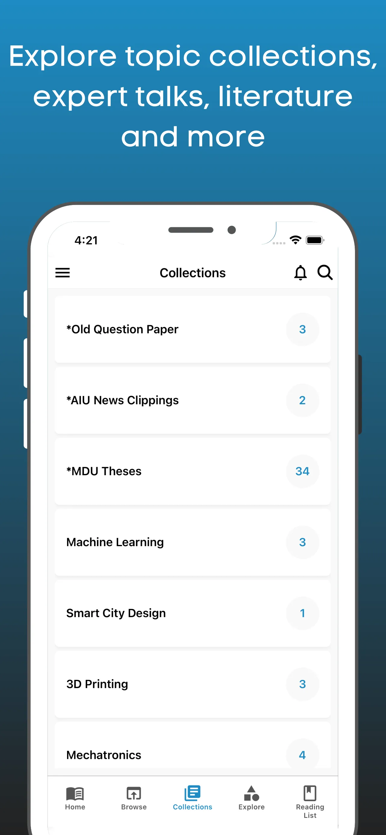 MDU eLibrary | Indus Appstore | Screenshot