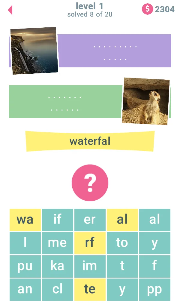 2 Clues: Words and Syllables | Indus Appstore | Screenshot