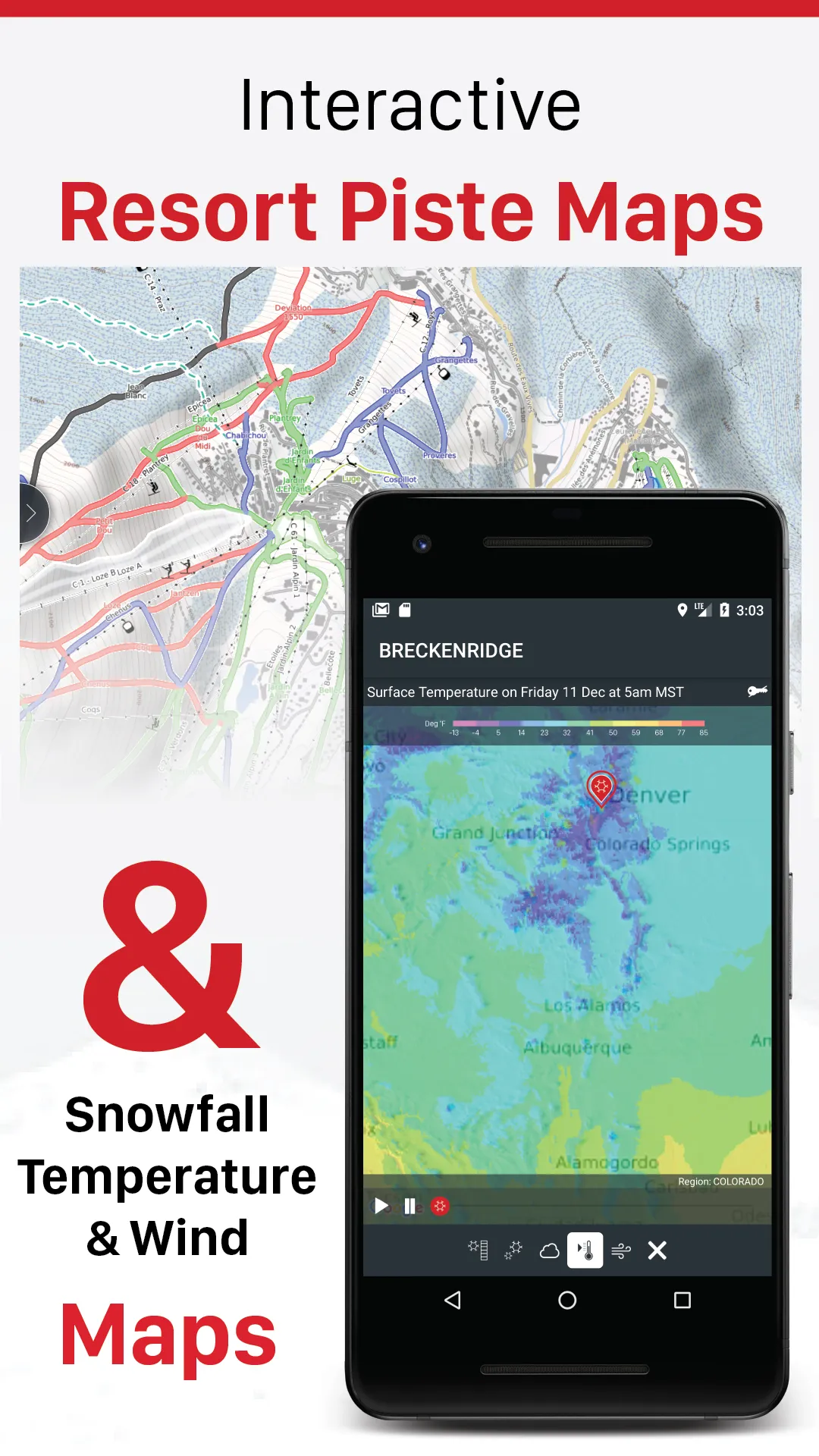 Snow-Forecast.com | Indus Appstore | Screenshot