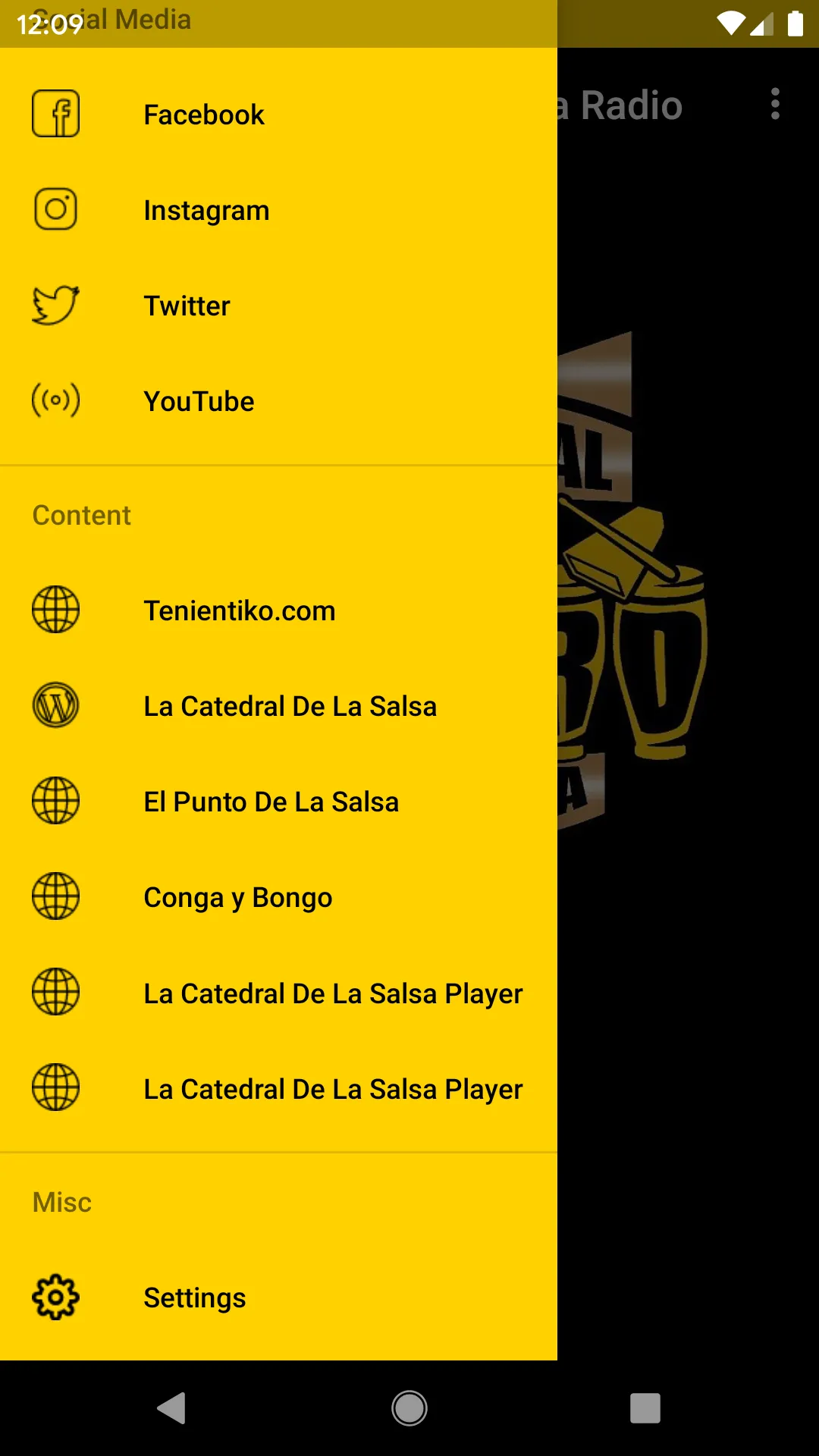 La Catedral De La Salsa Radio | Indus Appstore | Screenshot