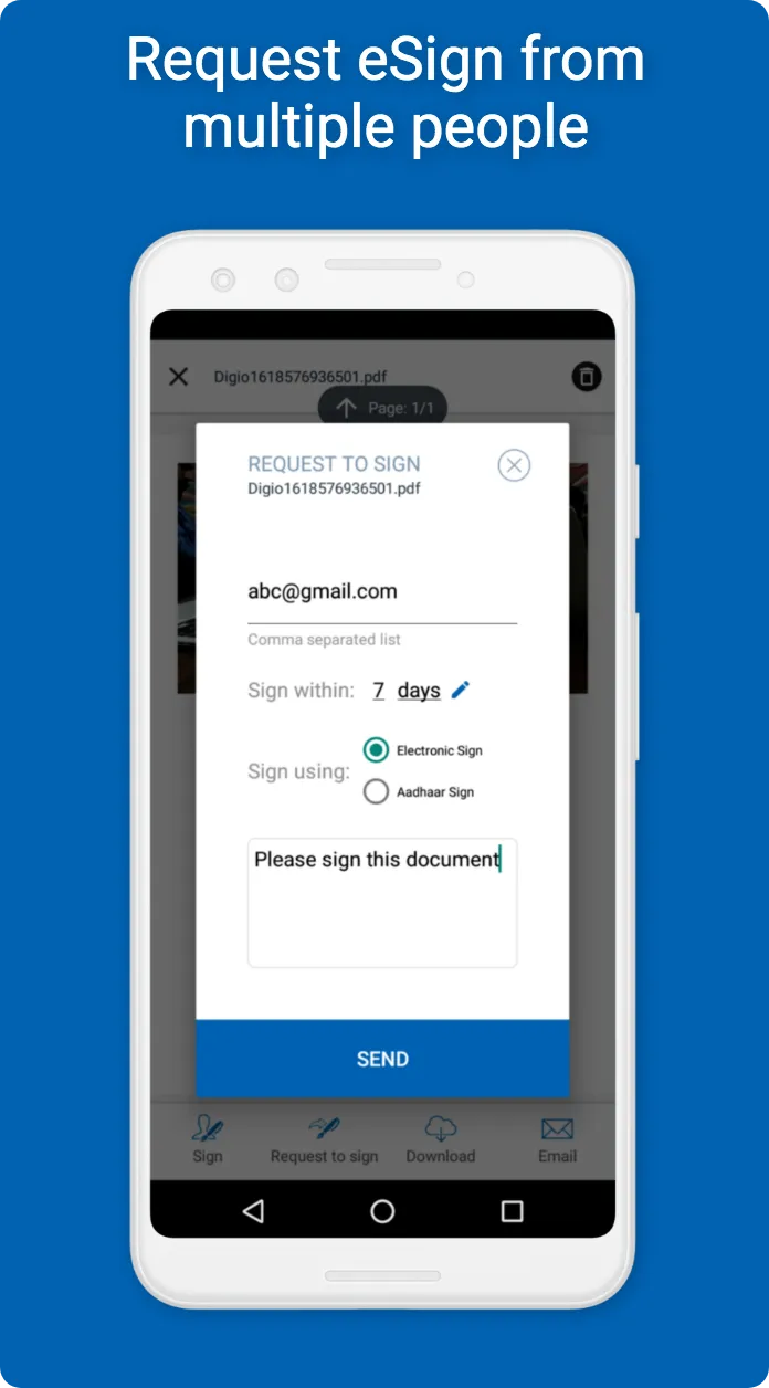 Digio - eSign | Doc Scanner | Indus Appstore | Screenshot