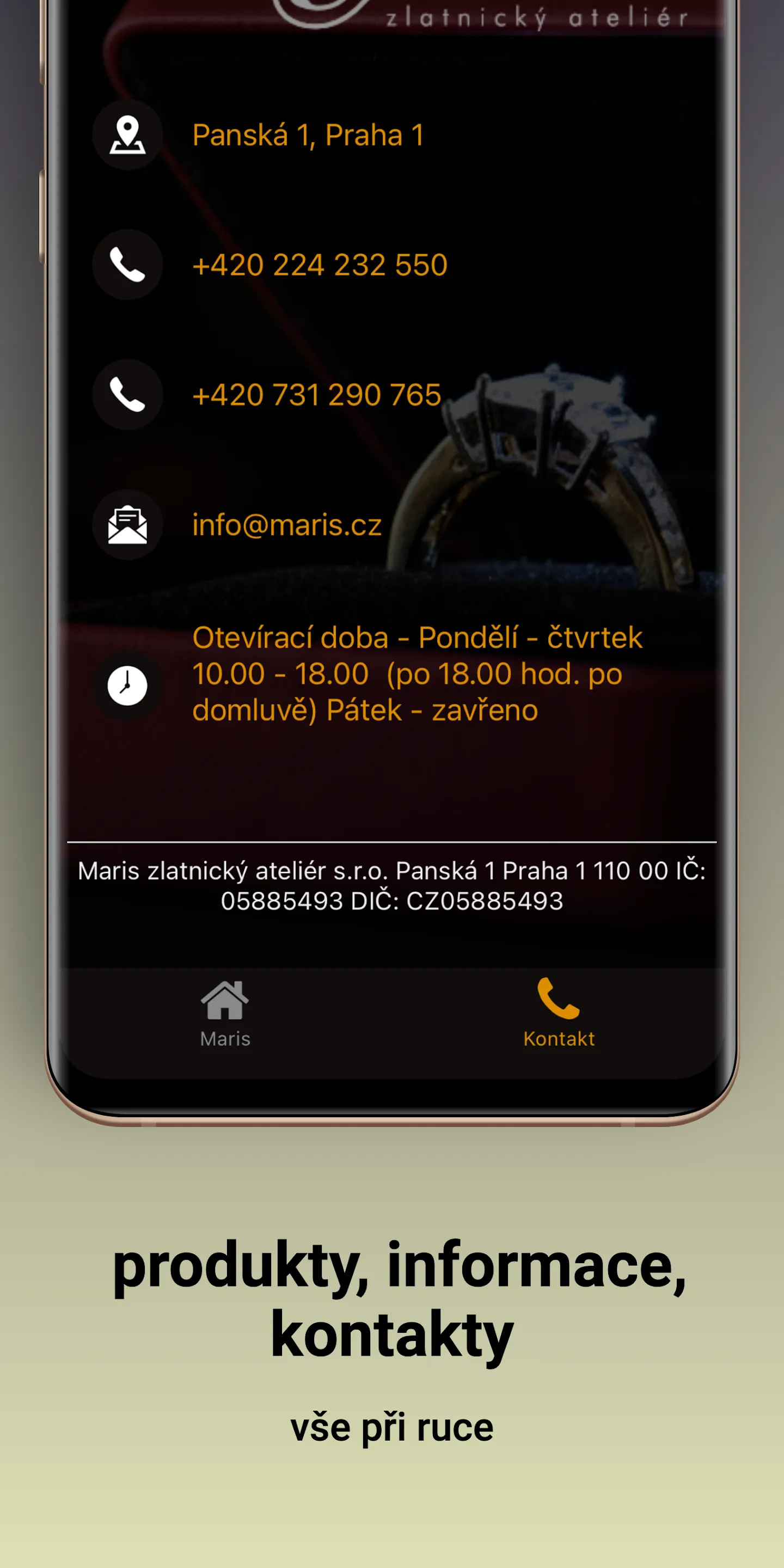 Maris zlatnicky atelier | Indus Appstore | Screenshot