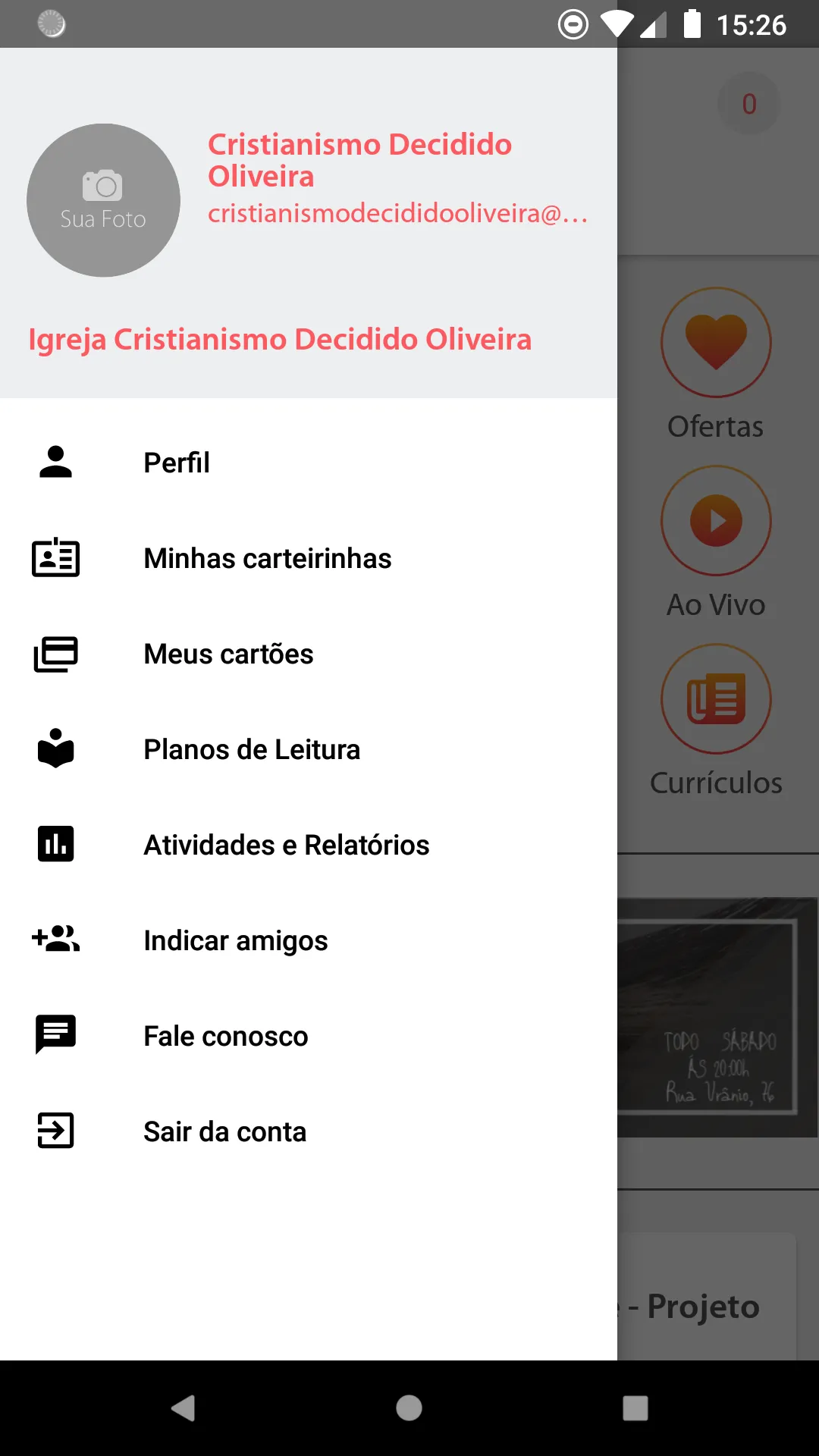 CD Igreja Oliveira | Indus Appstore | Screenshot