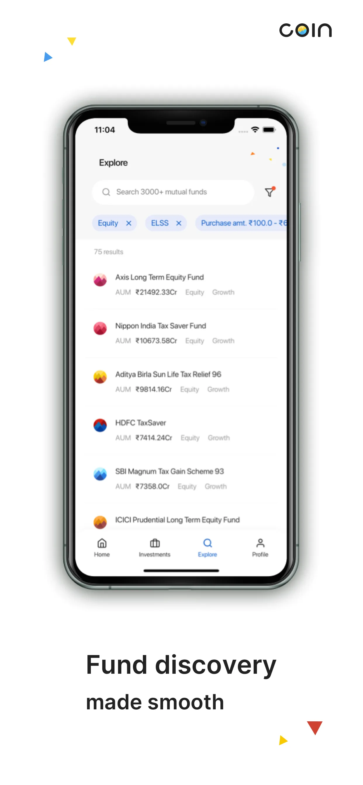 Coin by Zerodha - Mutual funds | Indus Appstore | Screenshot