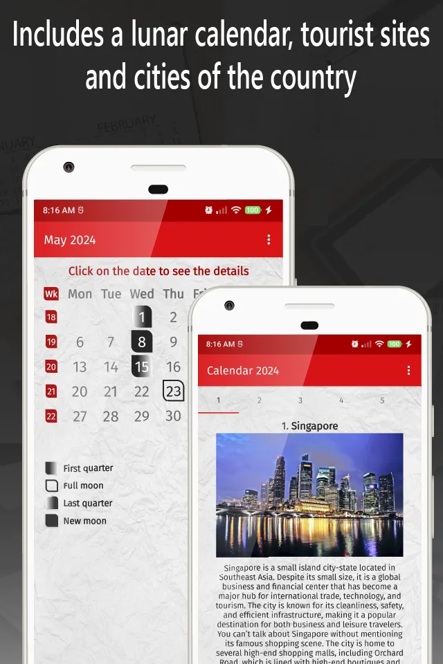 calendar singapore 2024 | Indus Appstore | Screenshot