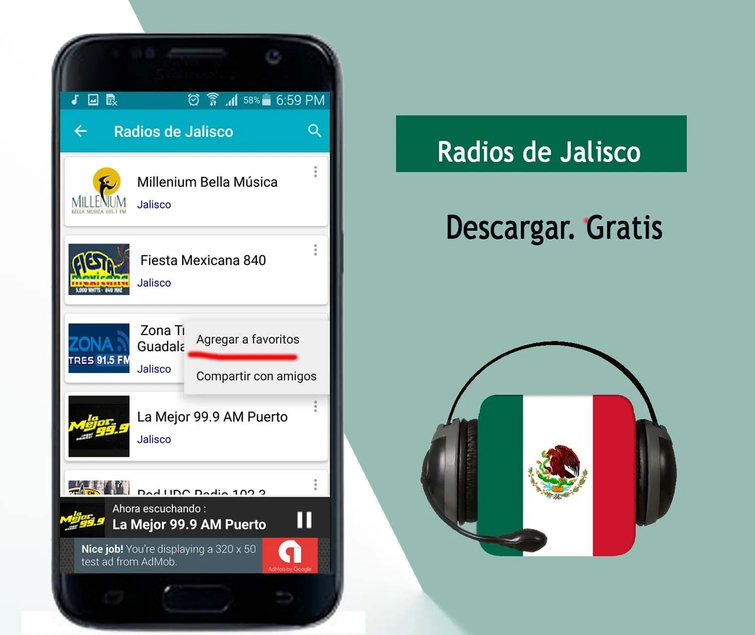 Radios de Jalisco | Indus Appstore | Screenshot