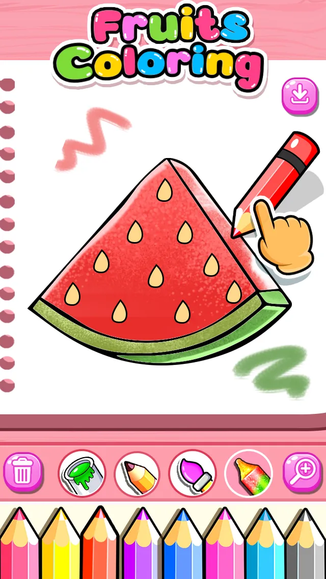 Toddler Coloring Book | Indus Appstore | Screenshot