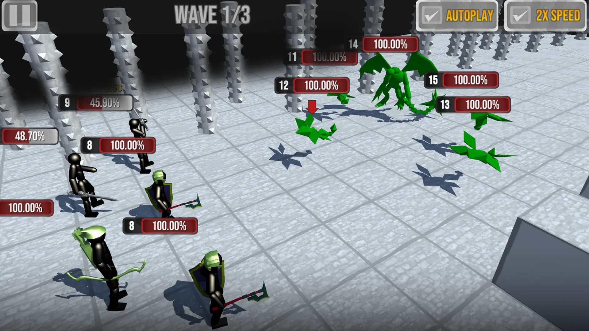 Stickman Raid Warriors Legends | Indus Appstore | Screenshot