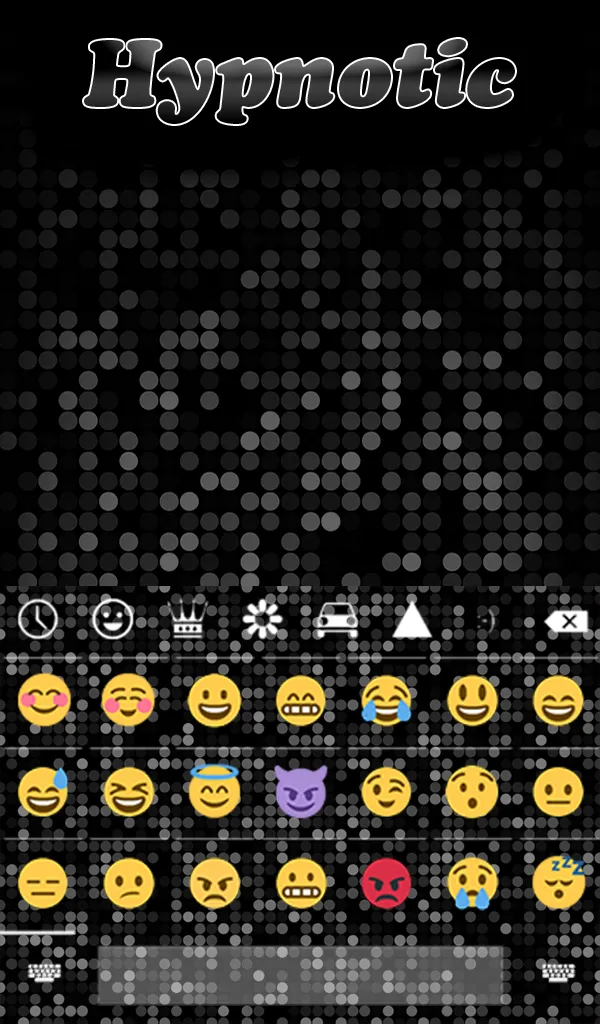 Hypnotic Animated Keyboard | Indus Appstore | Screenshot