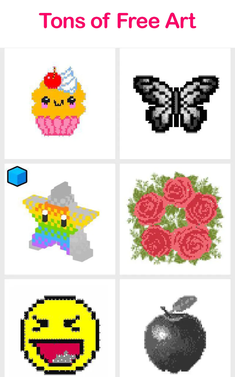 Color By Number Pixel Art | Indus Appstore | Screenshot