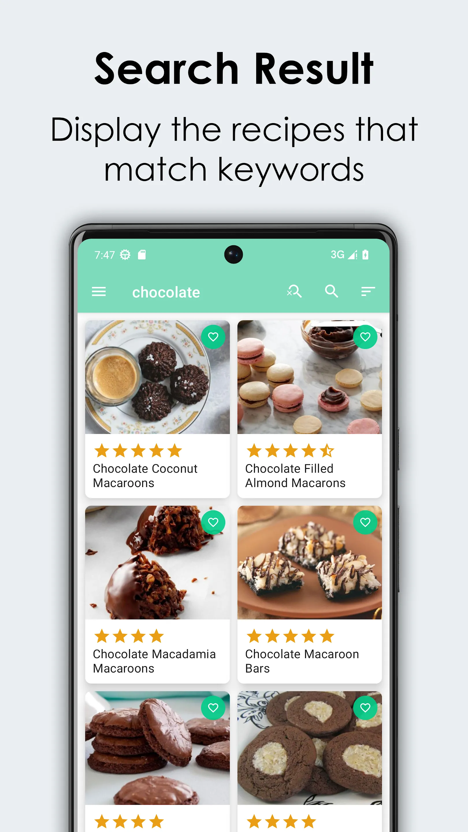 Macaroon Recipes Cookbook | Indus Appstore | Screenshot