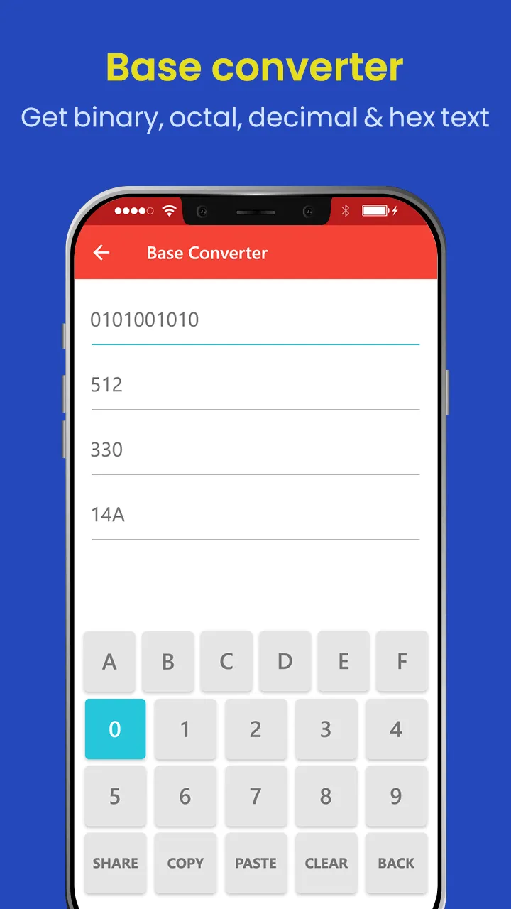 Text, Number, Binary, ASCII Co | Indus Appstore | Screenshot