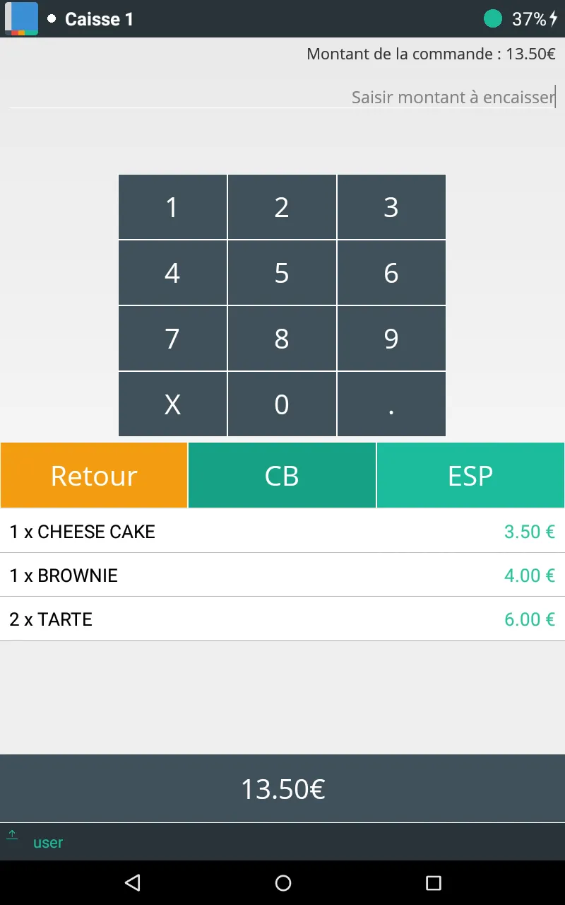 M-System Caisse Enregistreuse | Indus Appstore | Screenshot