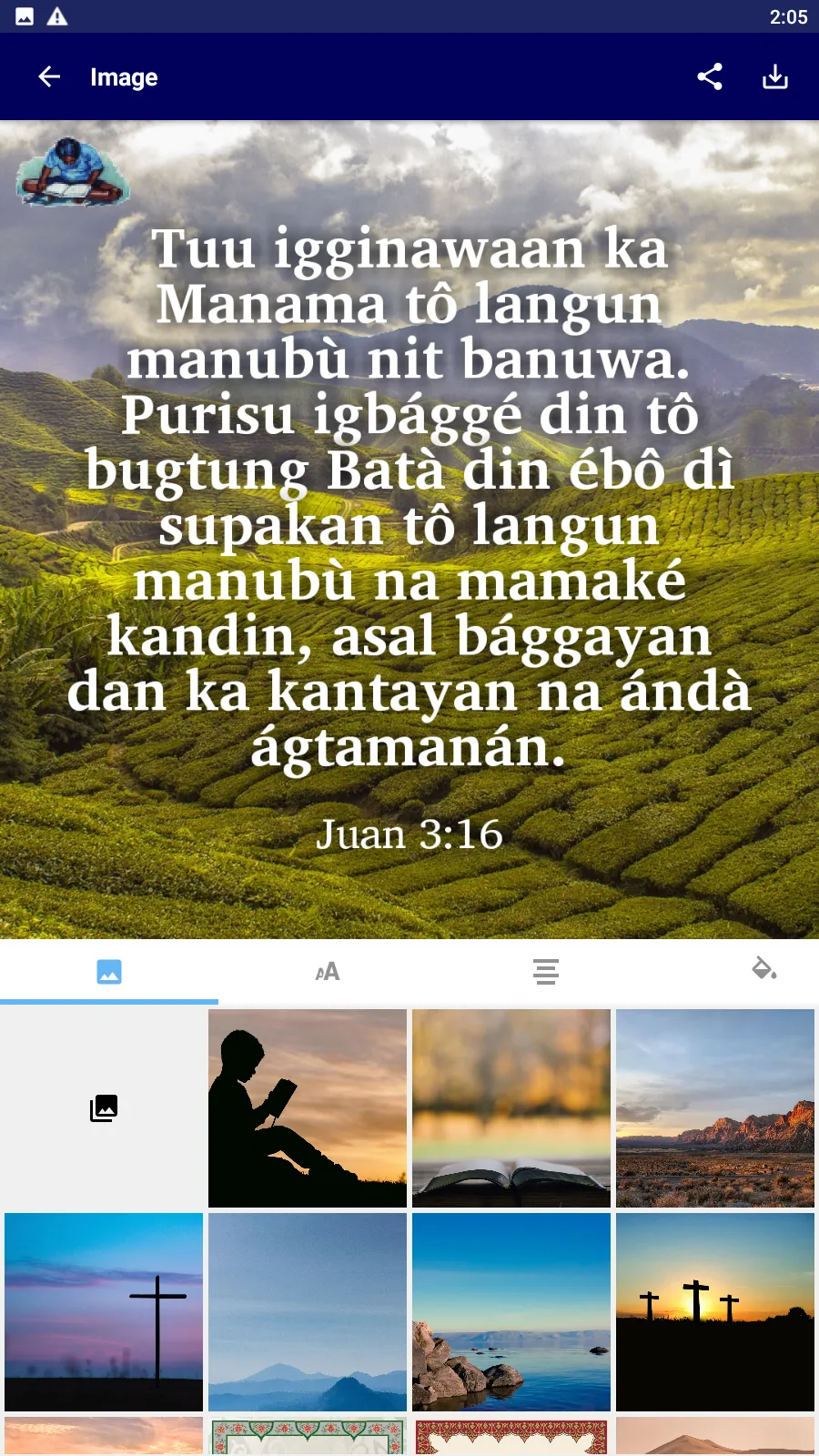 Tagabawa Bible | Indus Appstore | Screenshot