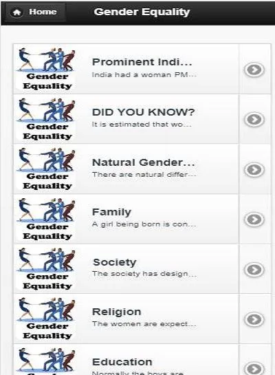 Gender Equality | Indus Appstore | Screenshot