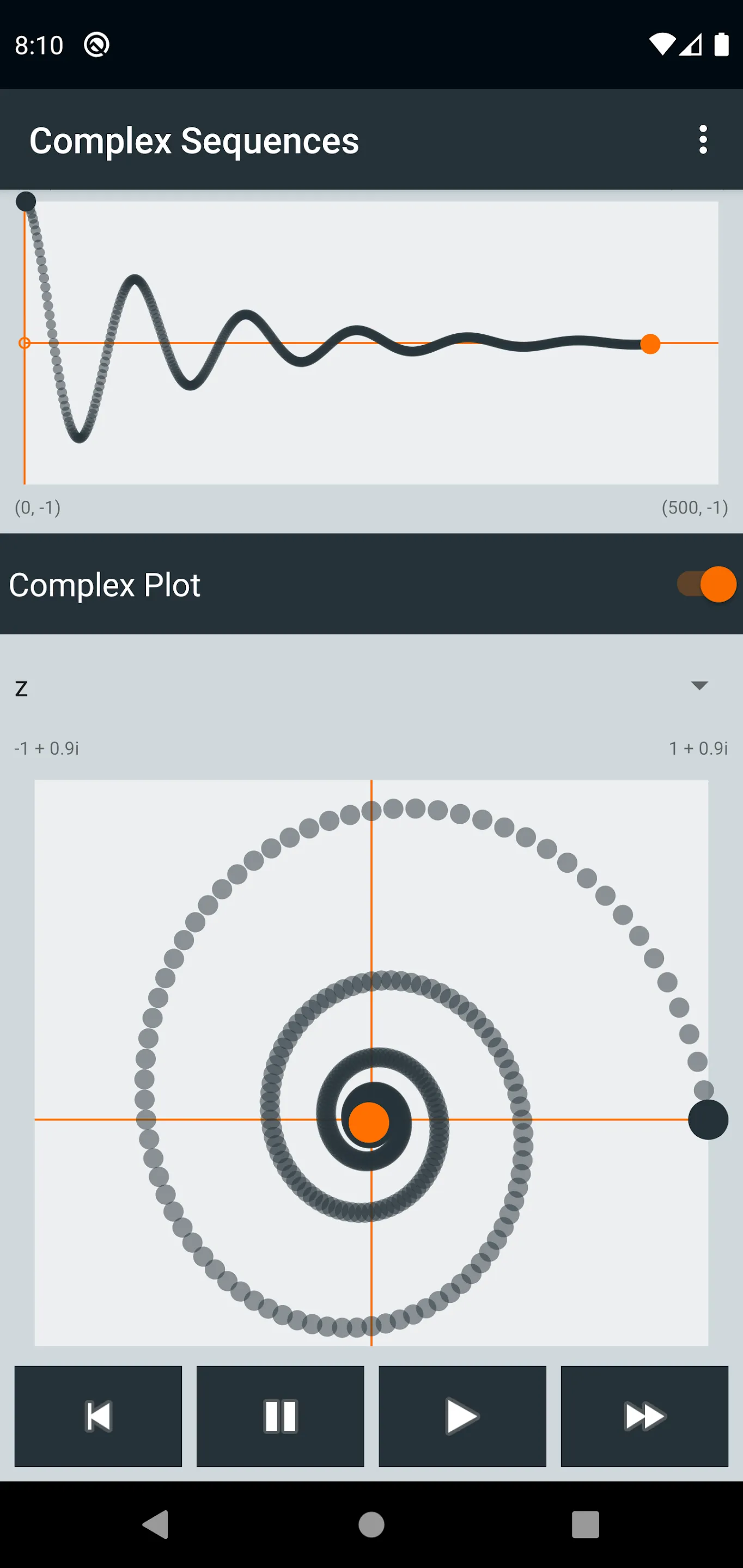 Complex Sequence Calculator | Indus Appstore | Screenshot