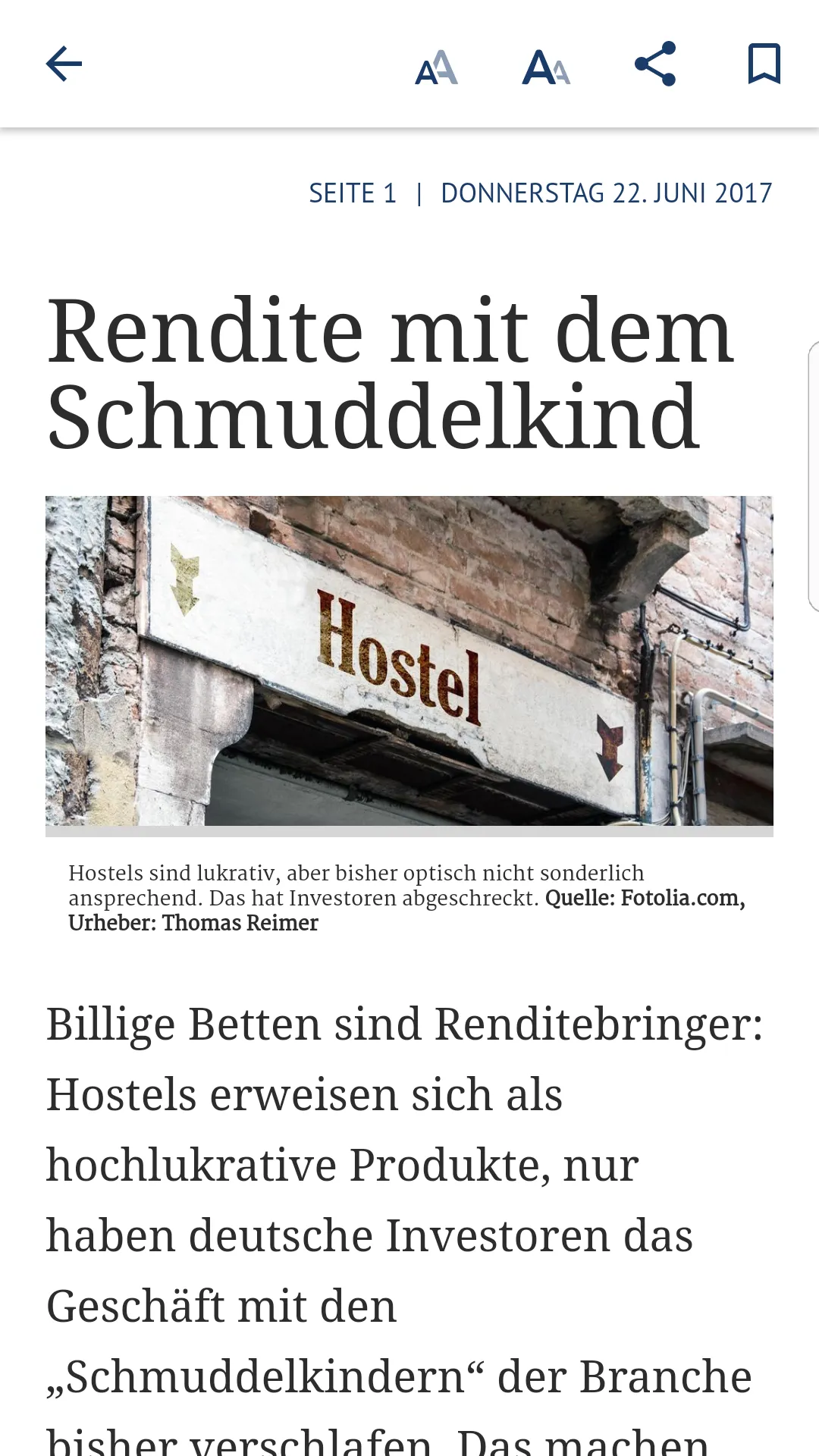 IZ – Immobilien Zeitung | Indus Appstore | Screenshot