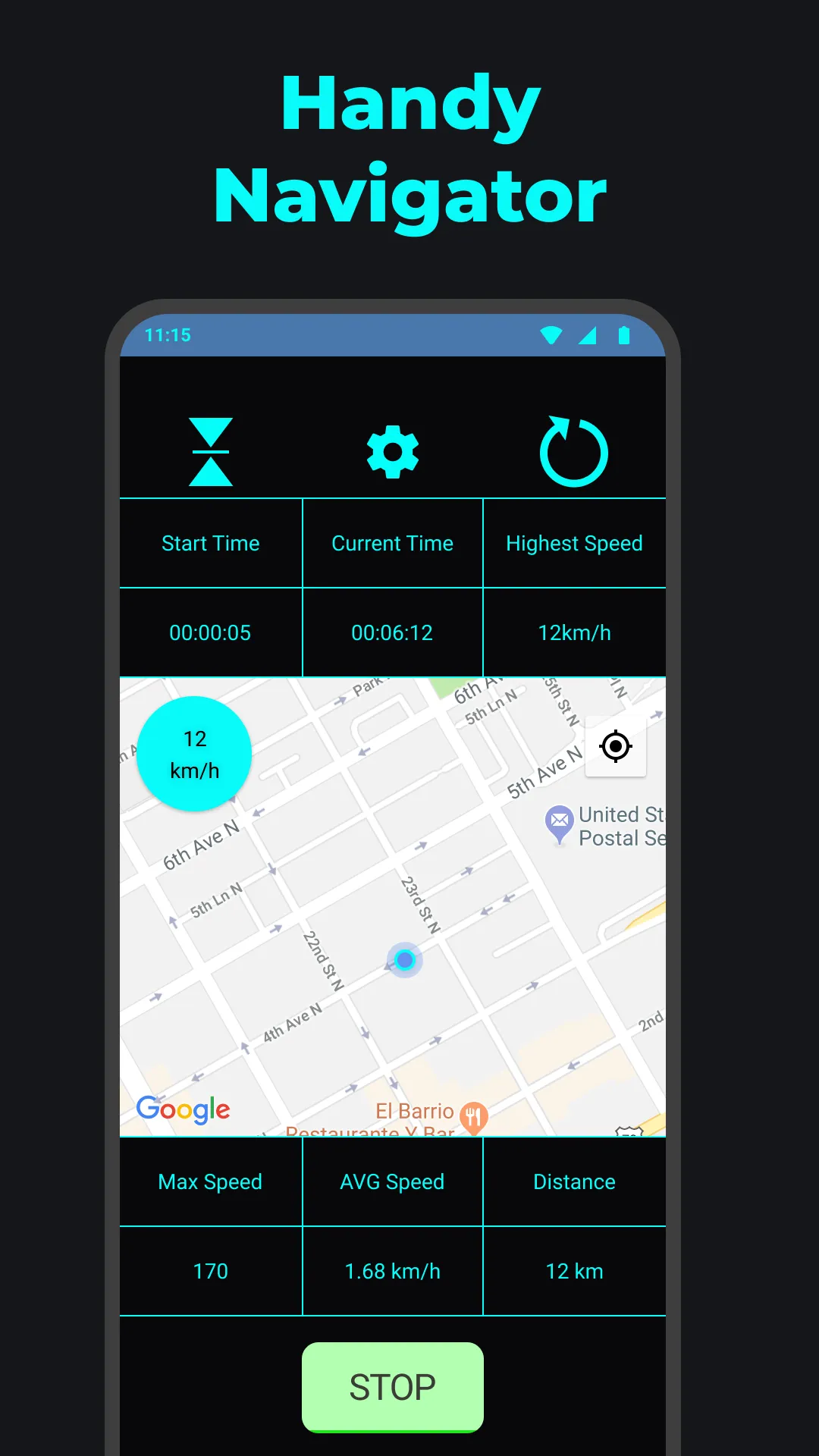 Speedometer: GPS Speed Tracker | Indus Appstore | Screenshot
