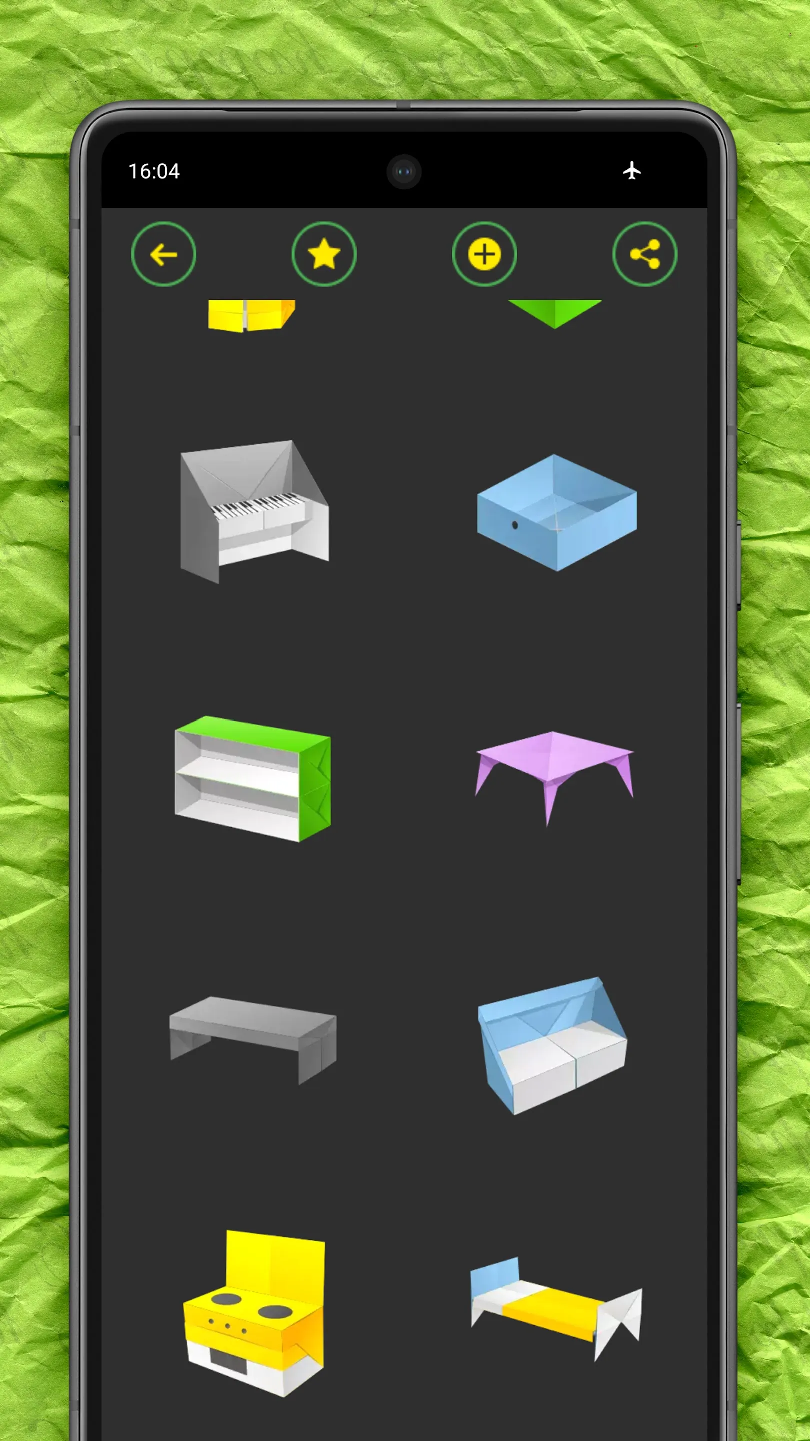 Origami Furniture From Paper | Indus Appstore | Screenshot