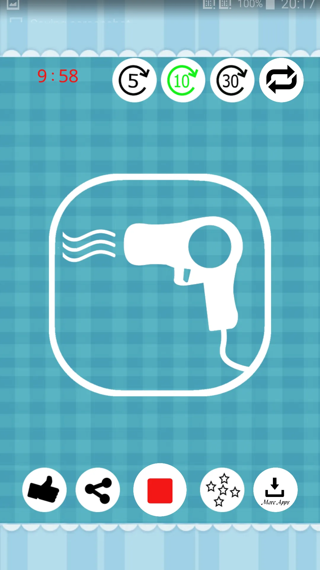 Hair Dryer Sounds | Indus Appstore | Screenshot