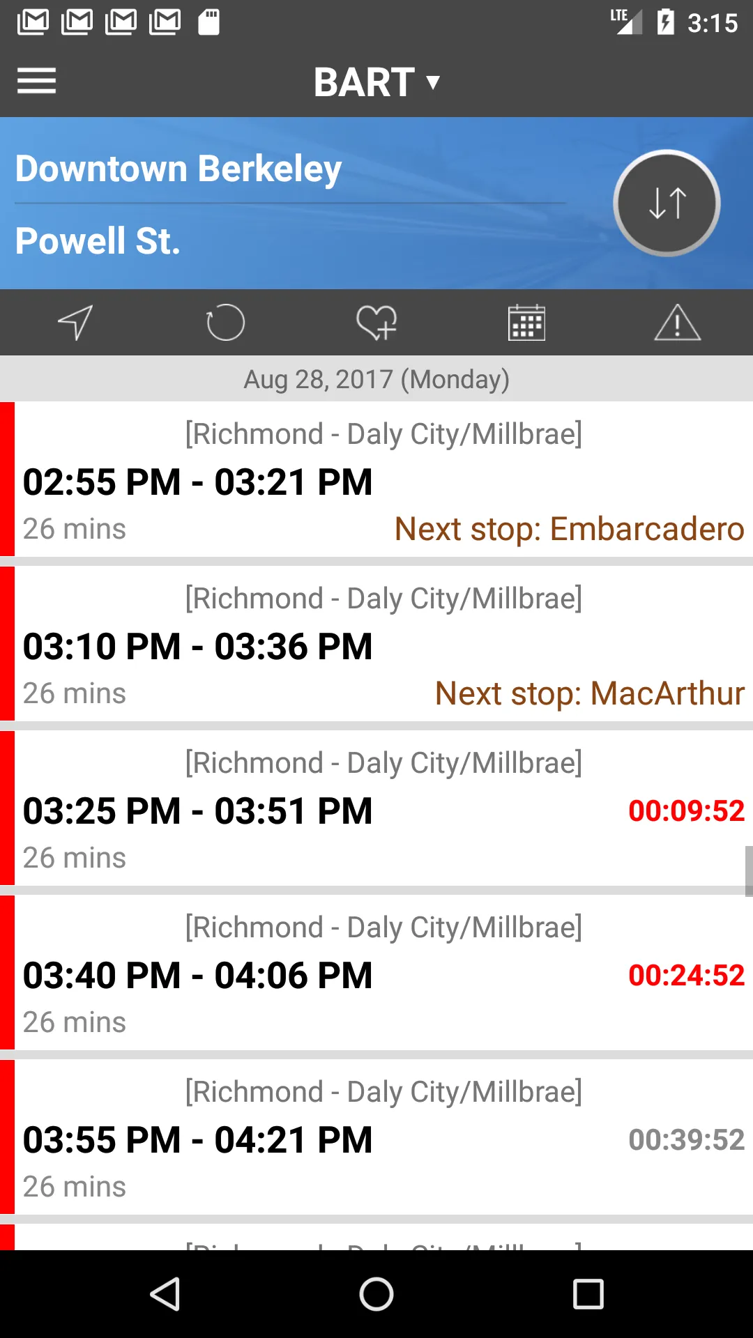 onTime: Transit (Train, Bus... | Indus Appstore | Screenshot