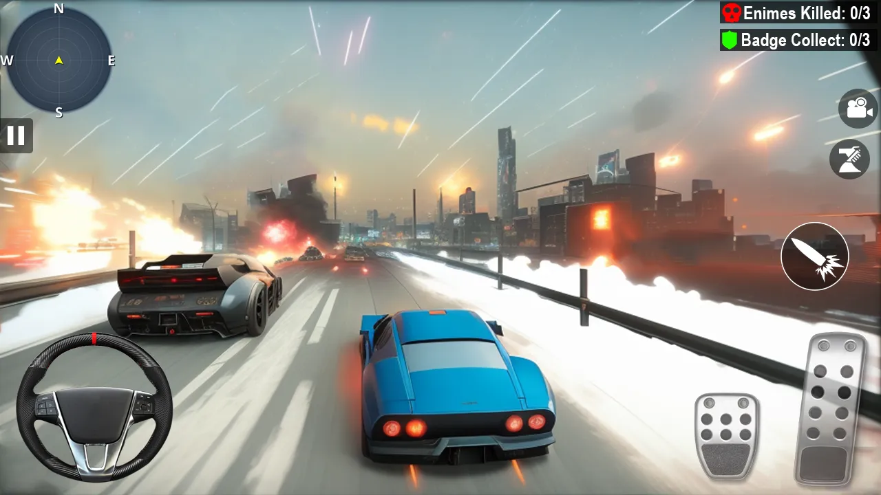 Car Death Race Shooting Game | Indus Appstore | Screenshot