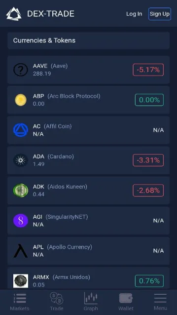 Dex-Trade | Indus Appstore | Screenshot
