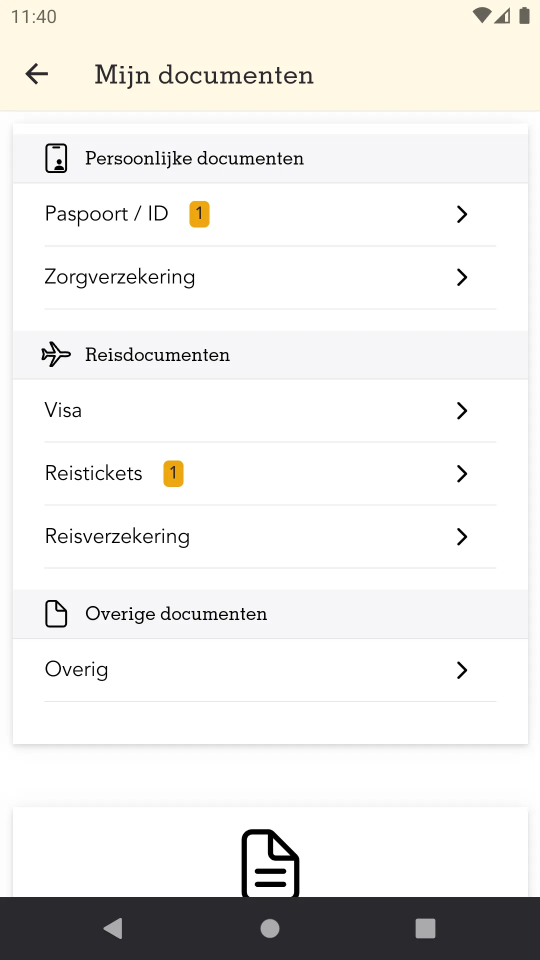 Hulp op reis van a.s.r. | Indus Appstore | Screenshot