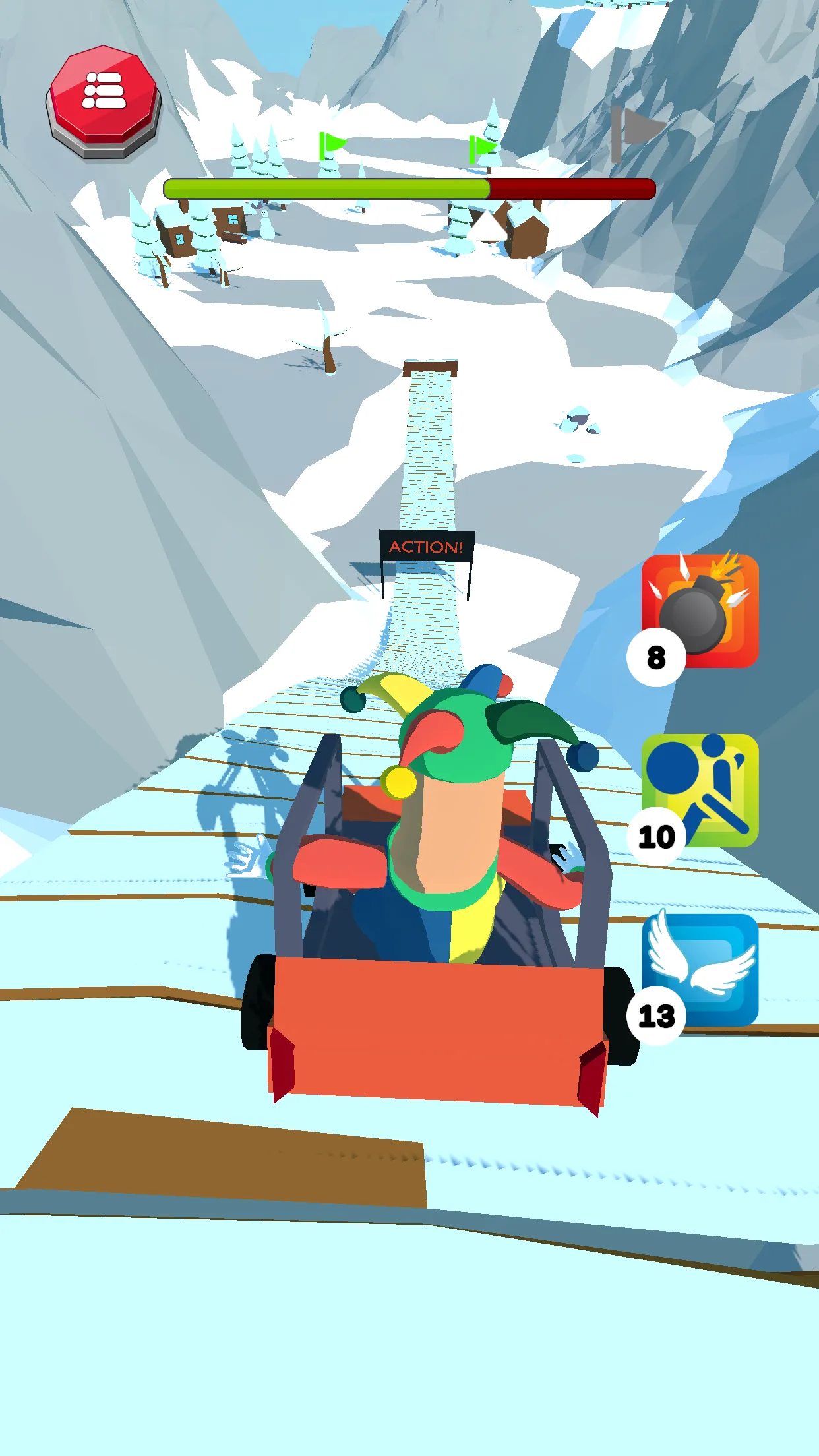 Downhill Stunts | Indus Appstore | Screenshot