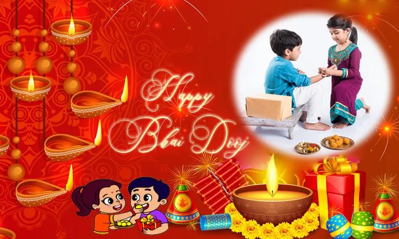 Bhai Dooj Photo Frames | Indus Appstore | Screenshot