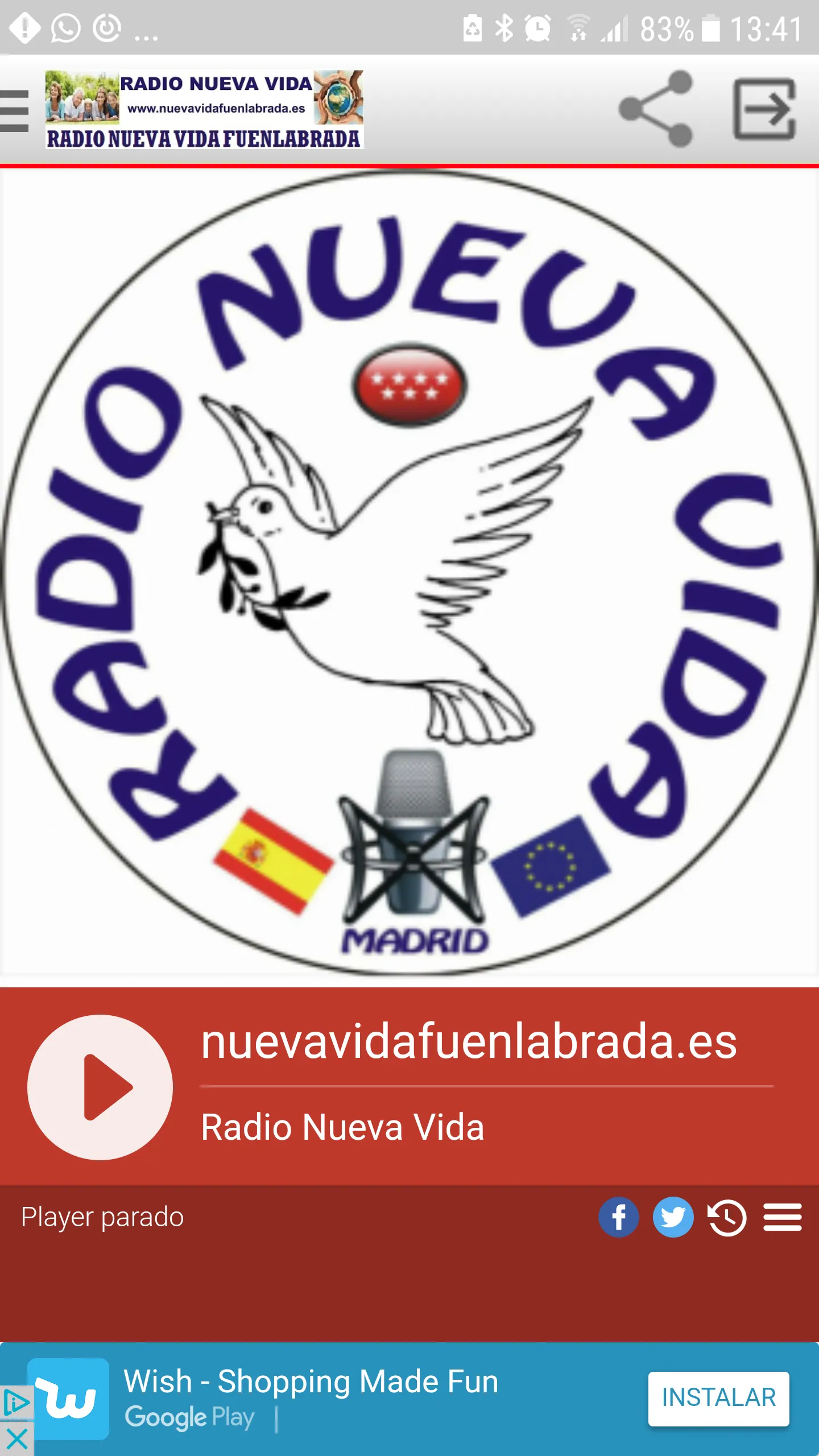 Radio Nueva Vida | Indus Appstore | Screenshot