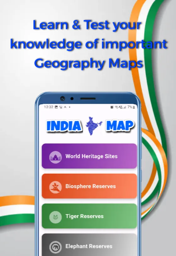 Learn India Map (Offline) | Indus Appstore | Screenshot