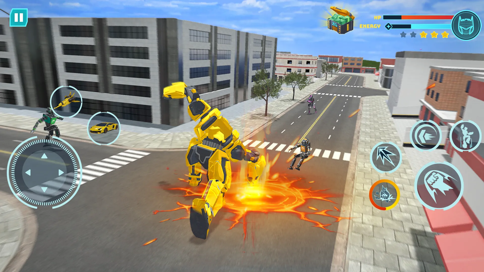 Robot Game: Transform & Fight | Indus Appstore | Screenshot