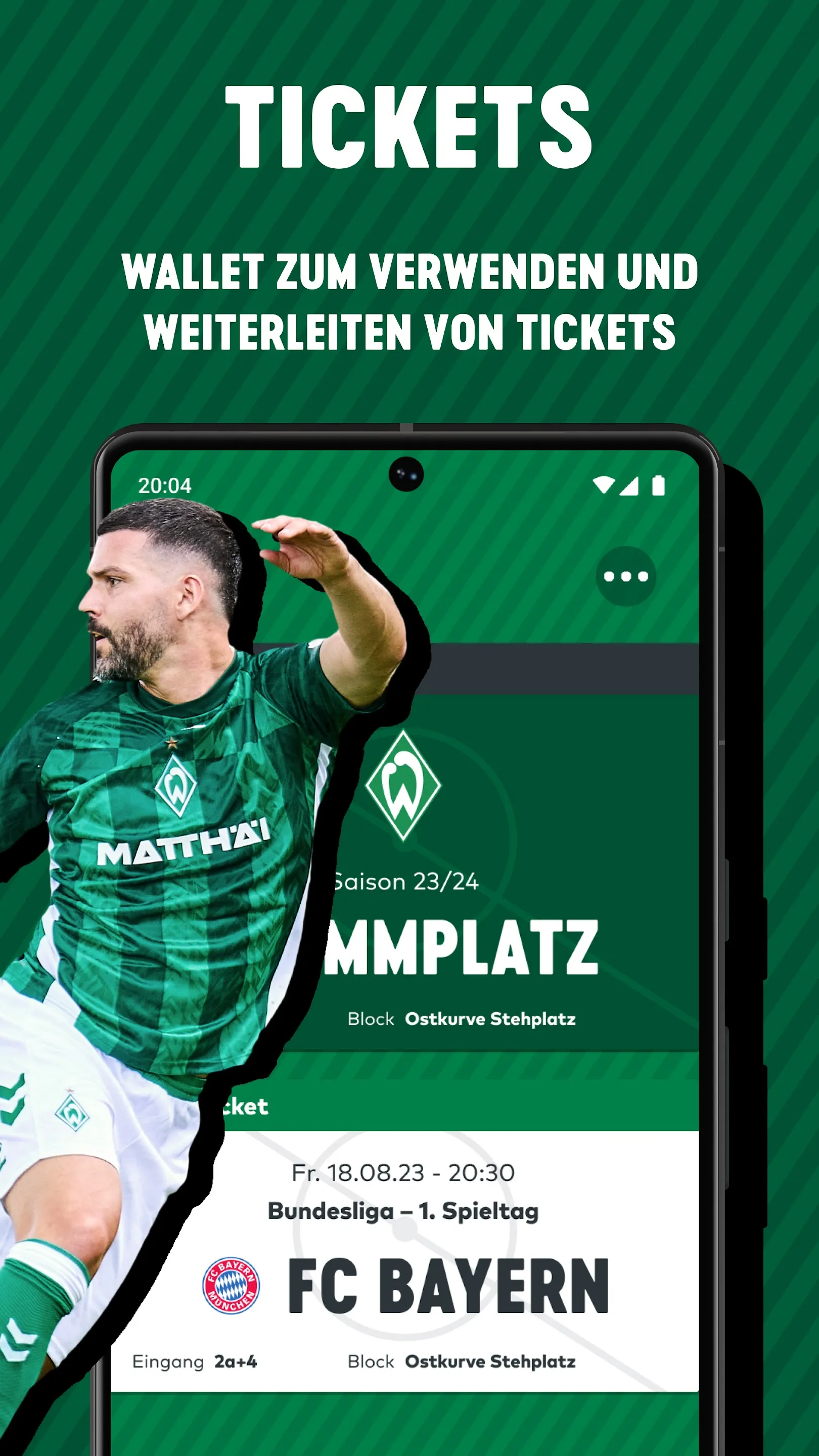 SV Werder Bremen | Indus Appstore | Screenshot