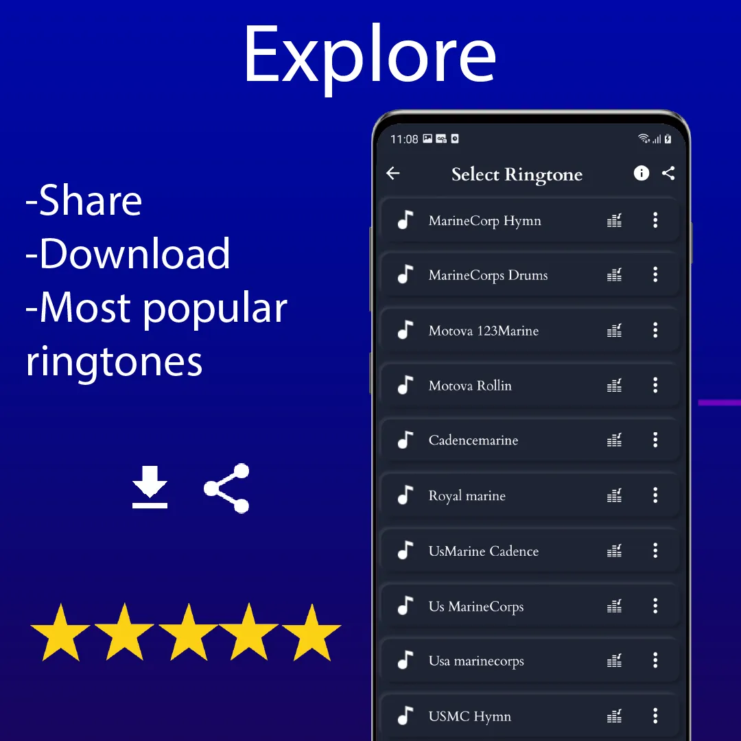 Marine Corps Ringtones | Indus Appstore | Screenshot