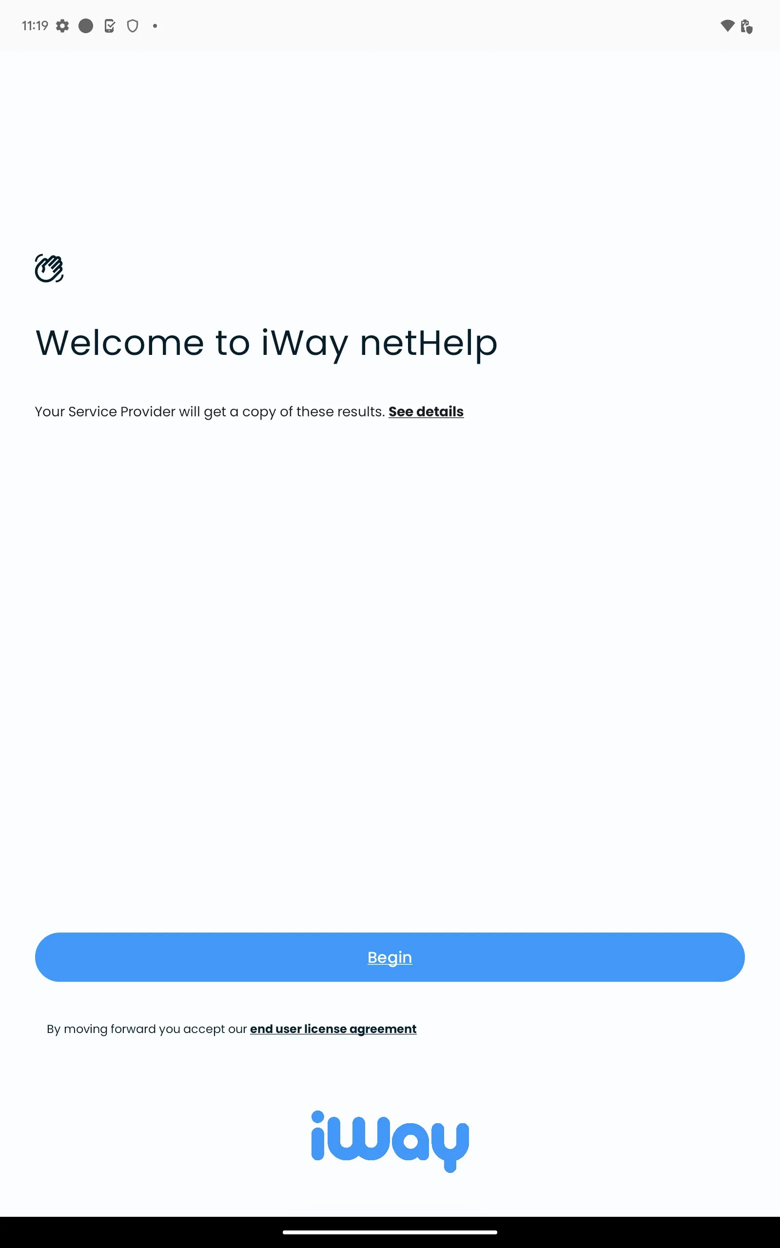 iWay netHelp | Indus Appstore | Screenshot