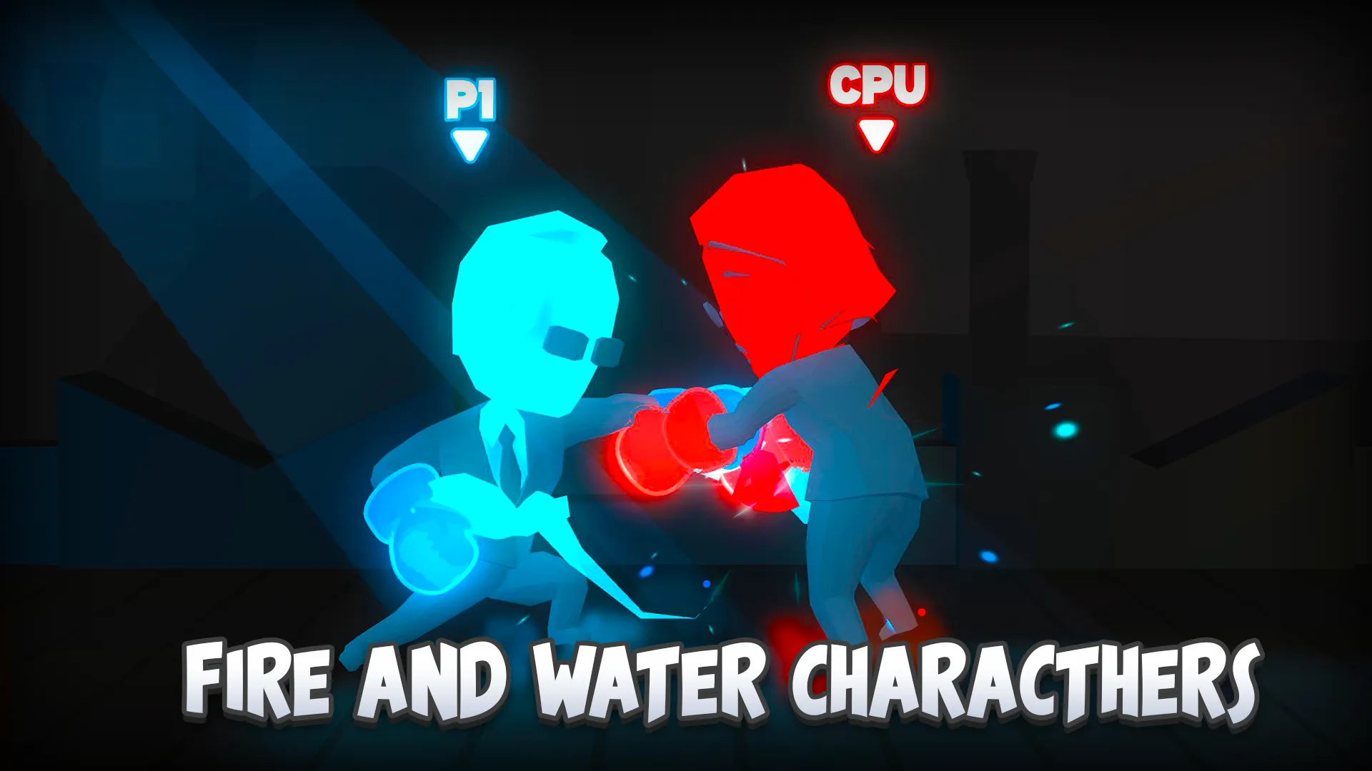 Fire and Water Boxing 2 Player | Indus Appstore | Screenshot