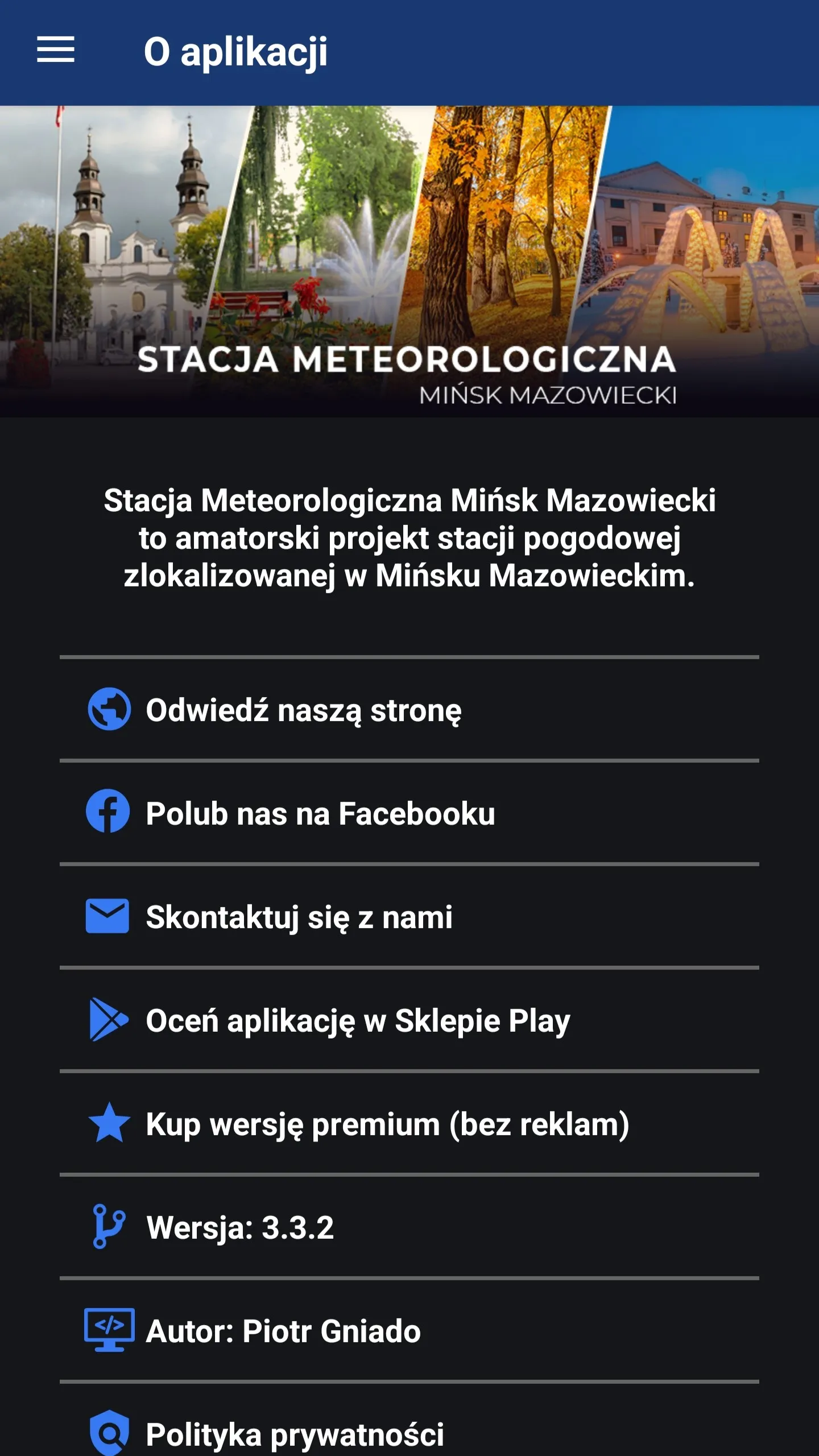 Stacja Meteo MMZ | Indus Appstore | Screenshot