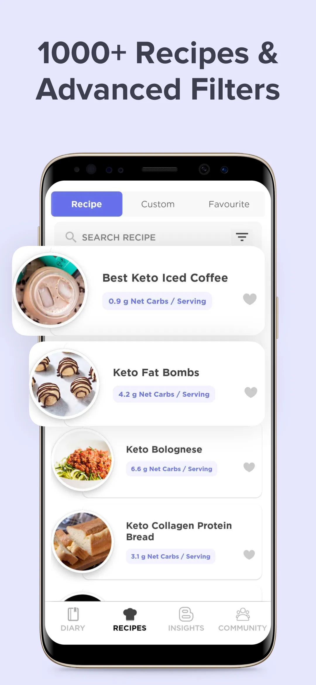 Keto Manager: Low Carb Diet | Indus Appstore | Screenshot