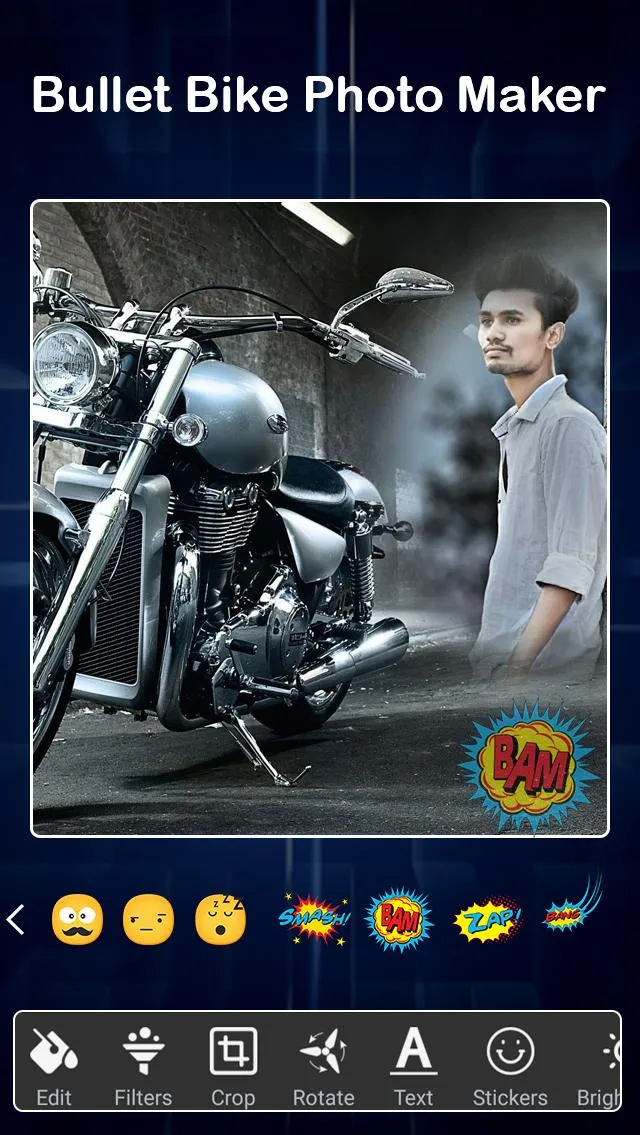 Bullet Bike Photo Editor | Indus Appstore | Screenshot