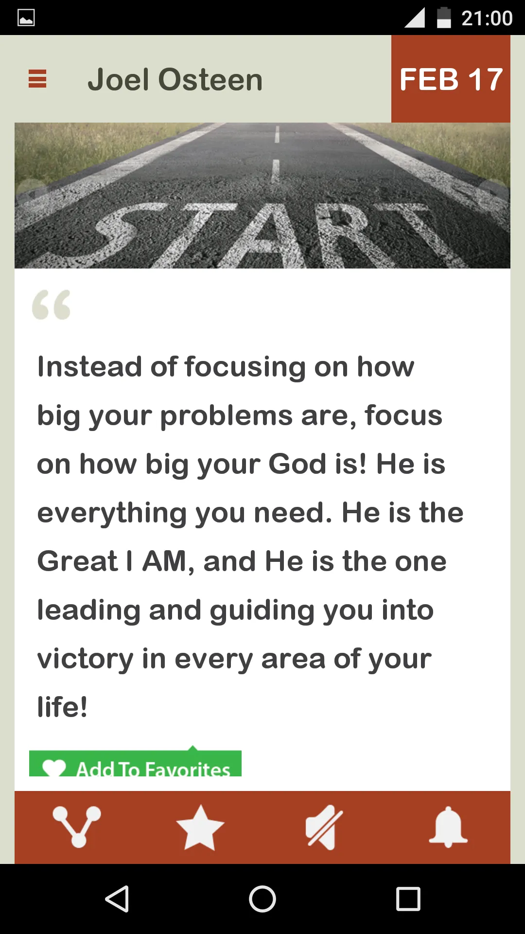 Joel Osteen Daily | Indus Appstore | Screenshot