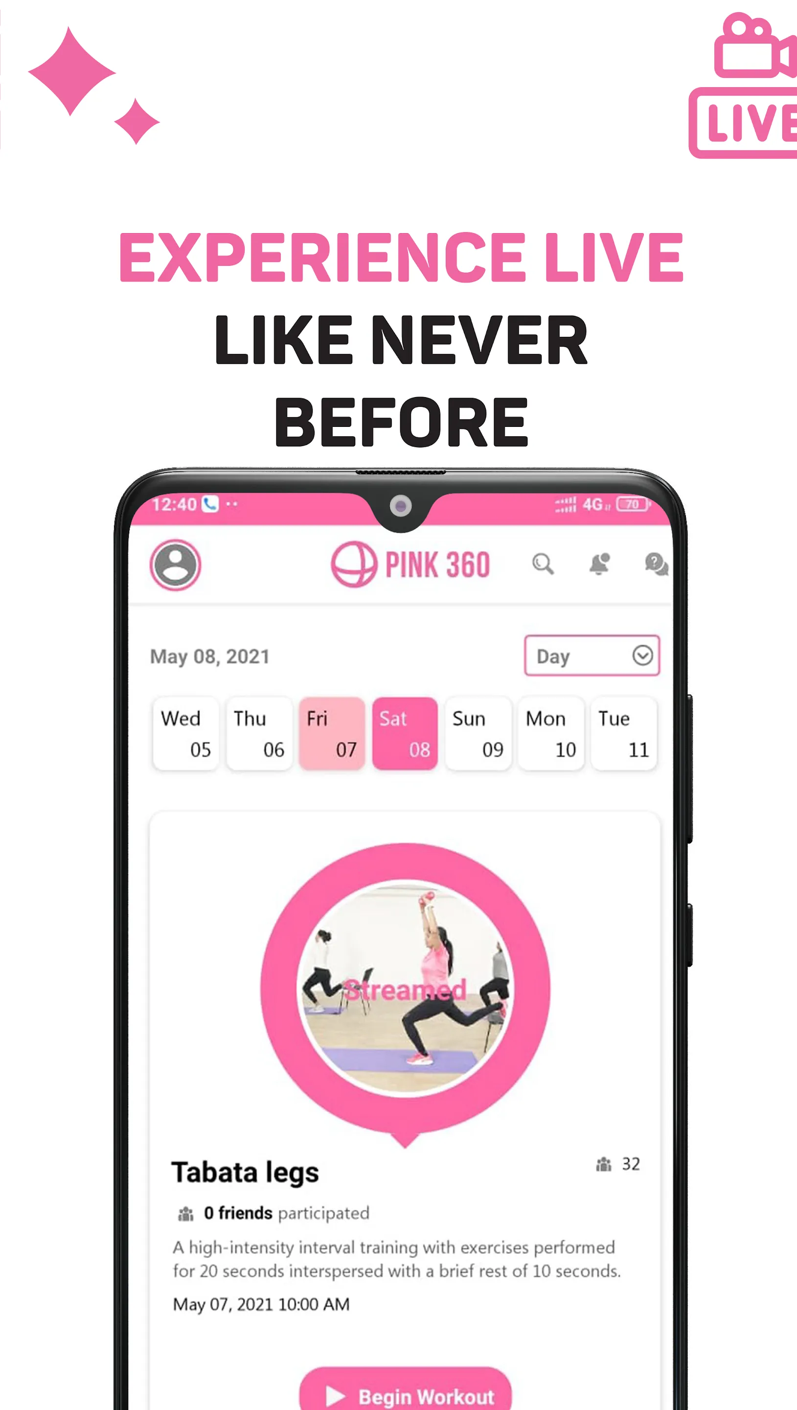 Pink 360 - Fitness, Diet Plans | Indus Appstore | Screenshot