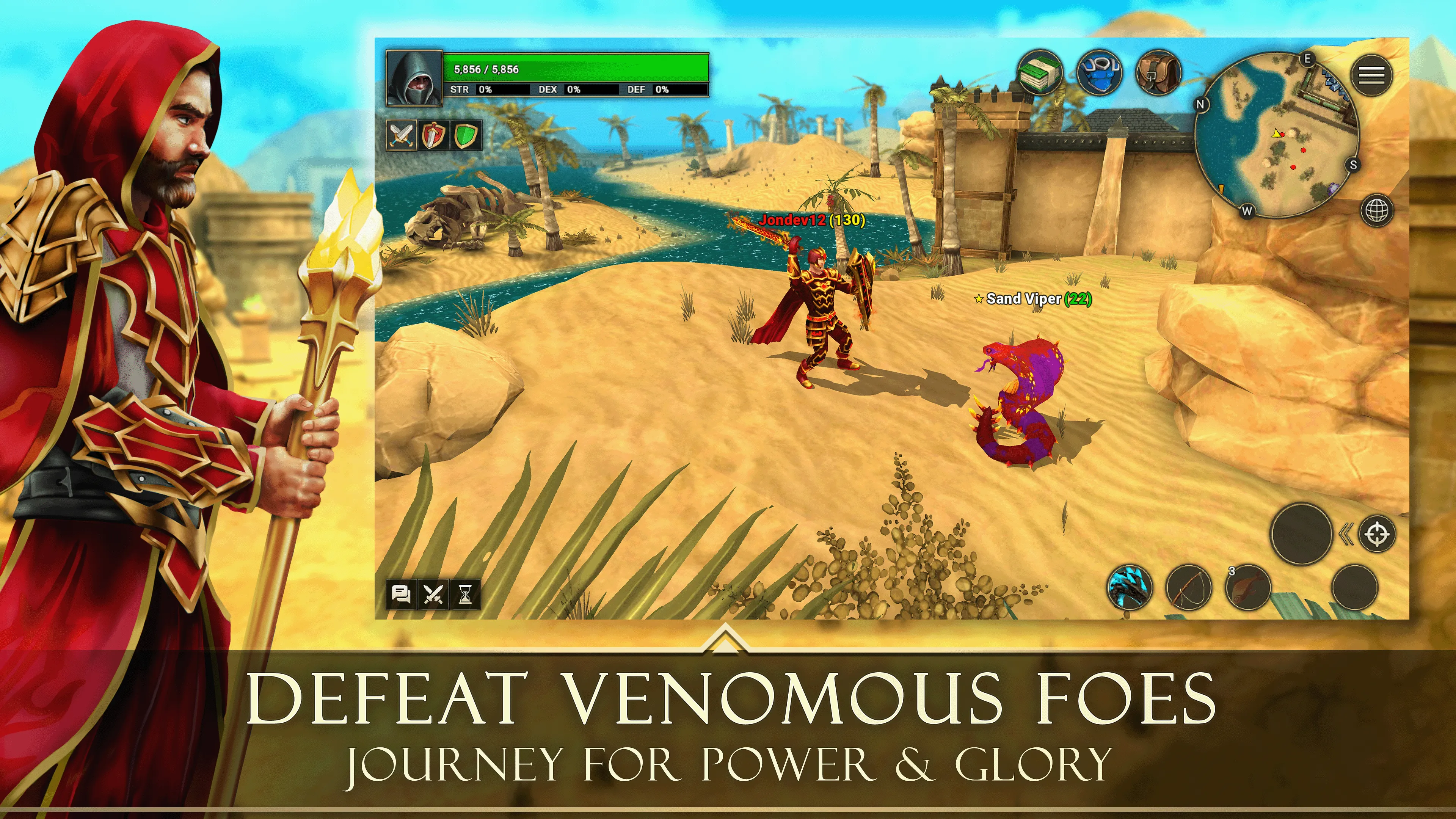 Ancients Reborn: MMO RPG | Indus Appstore | Screenshot