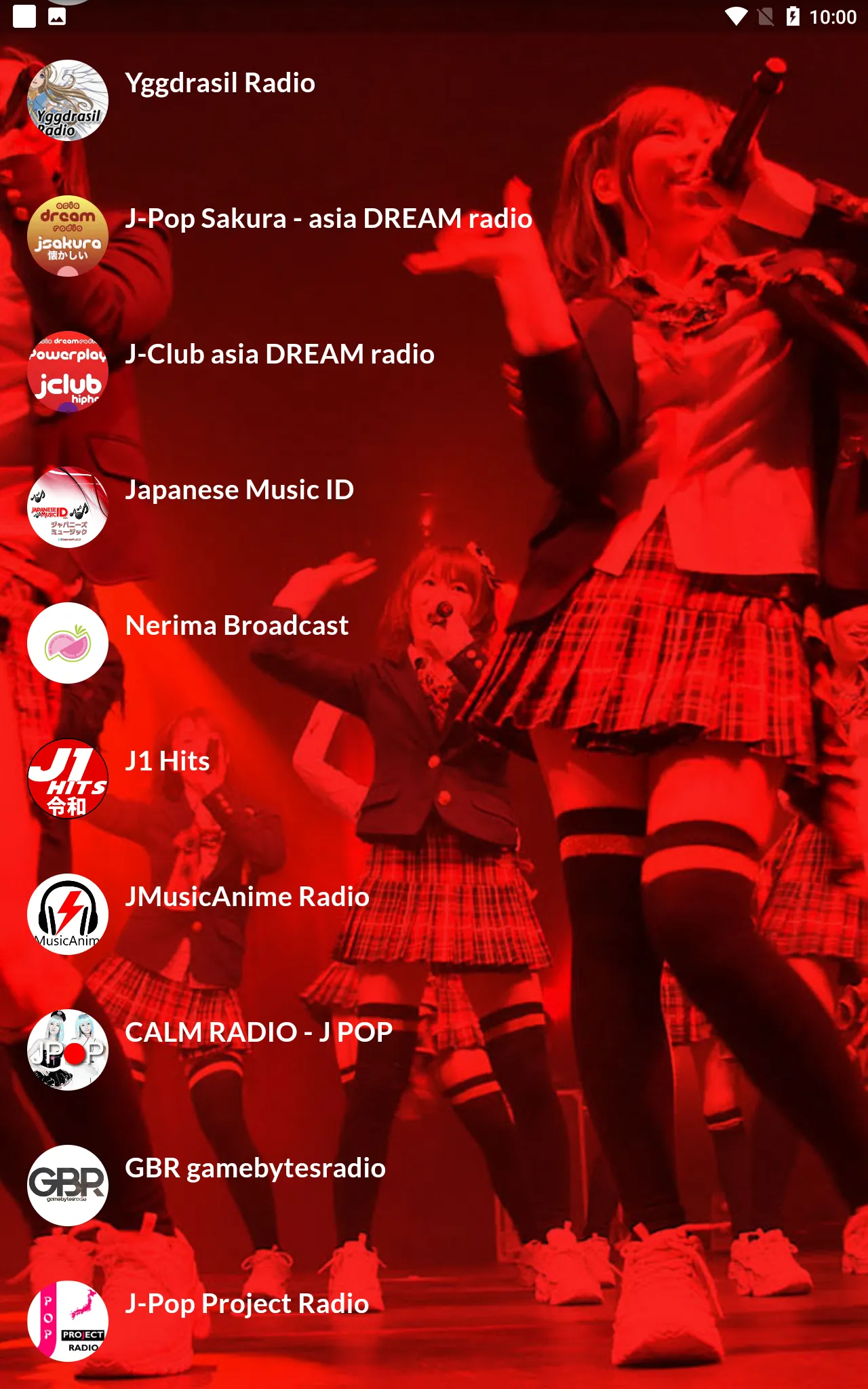 Online Jpop Radio | Indus Appstore | Screenshot