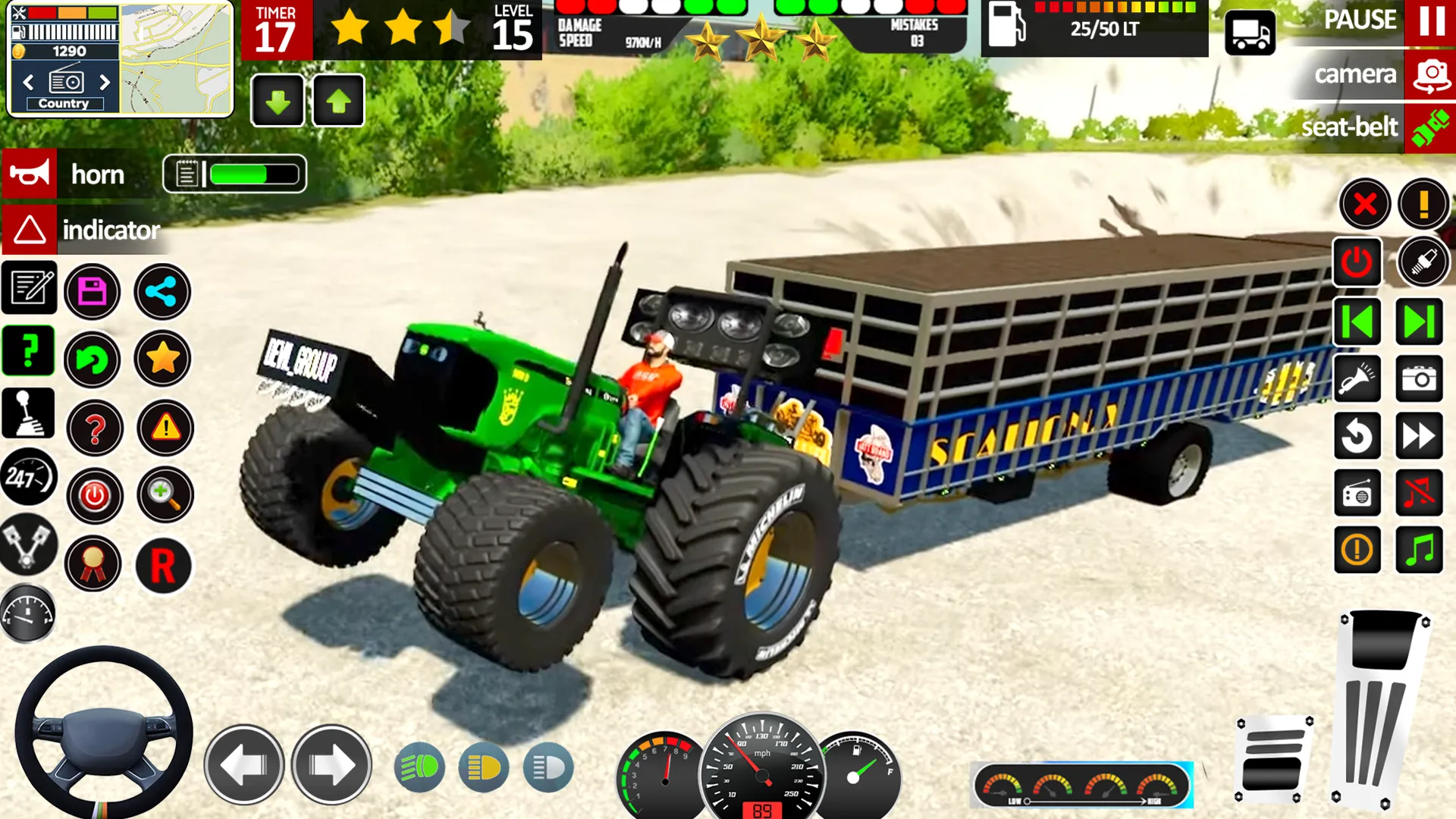 Farm Tractor Simulator Game | Indus Appstore | Screenshot