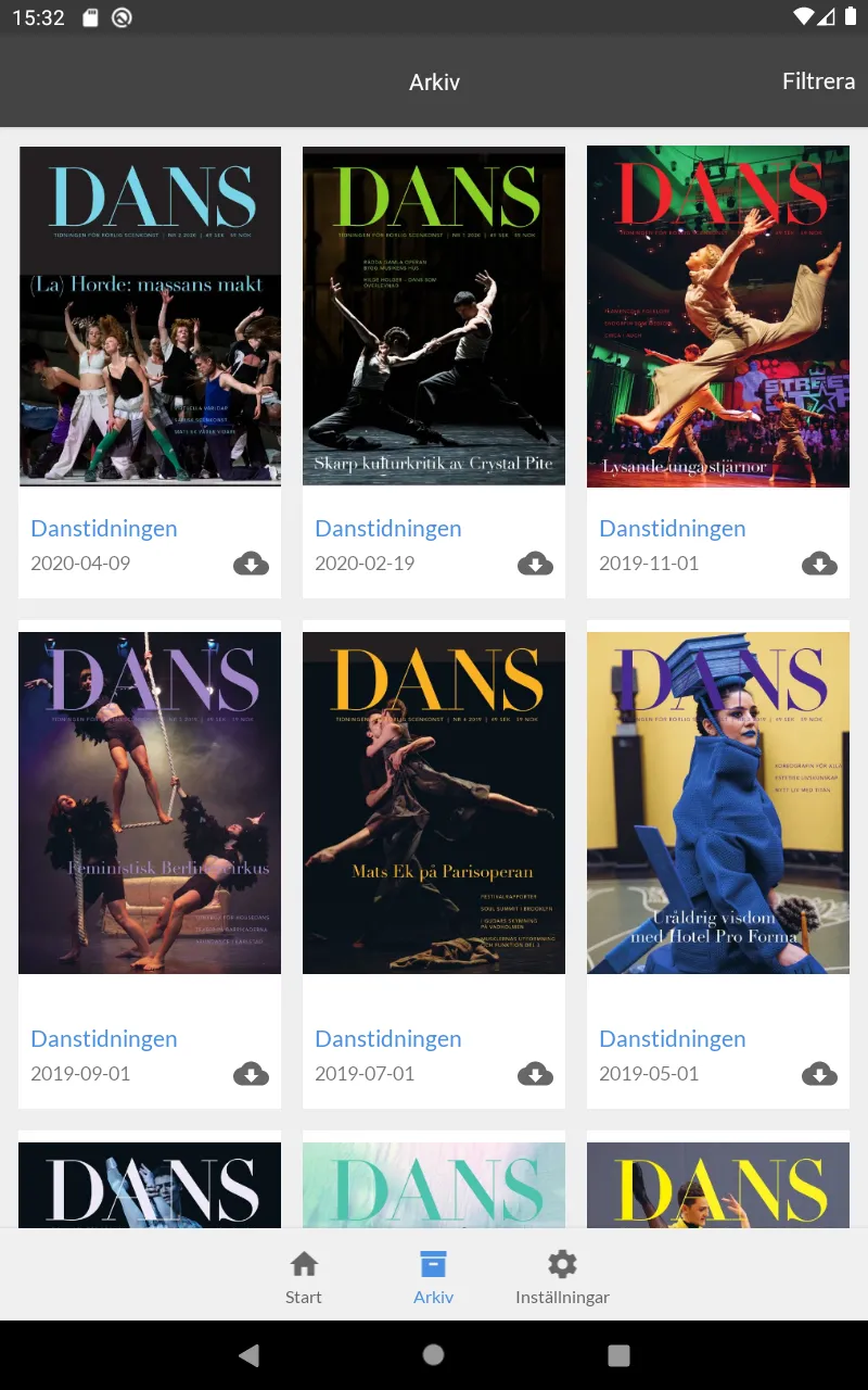 Danstidningen | Indus Appstore | Screenshot