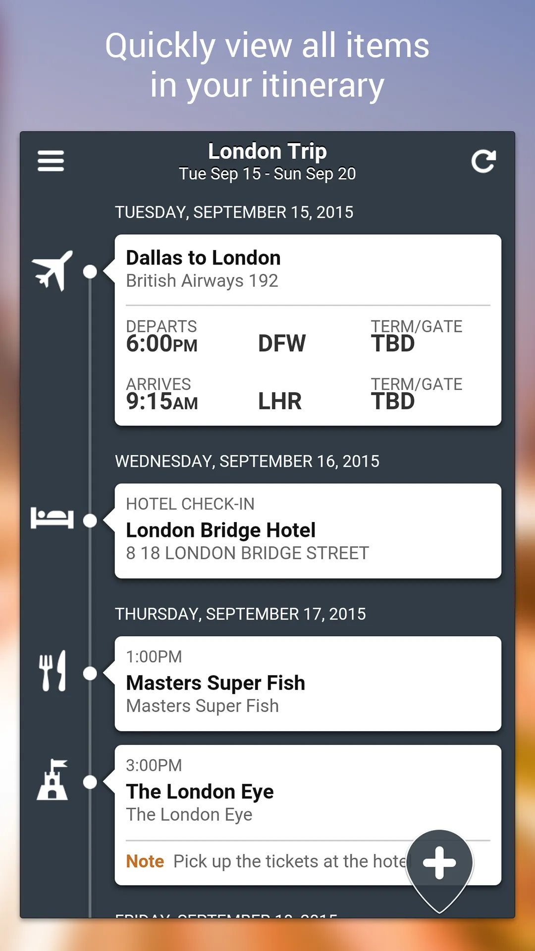 TripCase – Travel Organizer | Indus Appstore | Screenshot