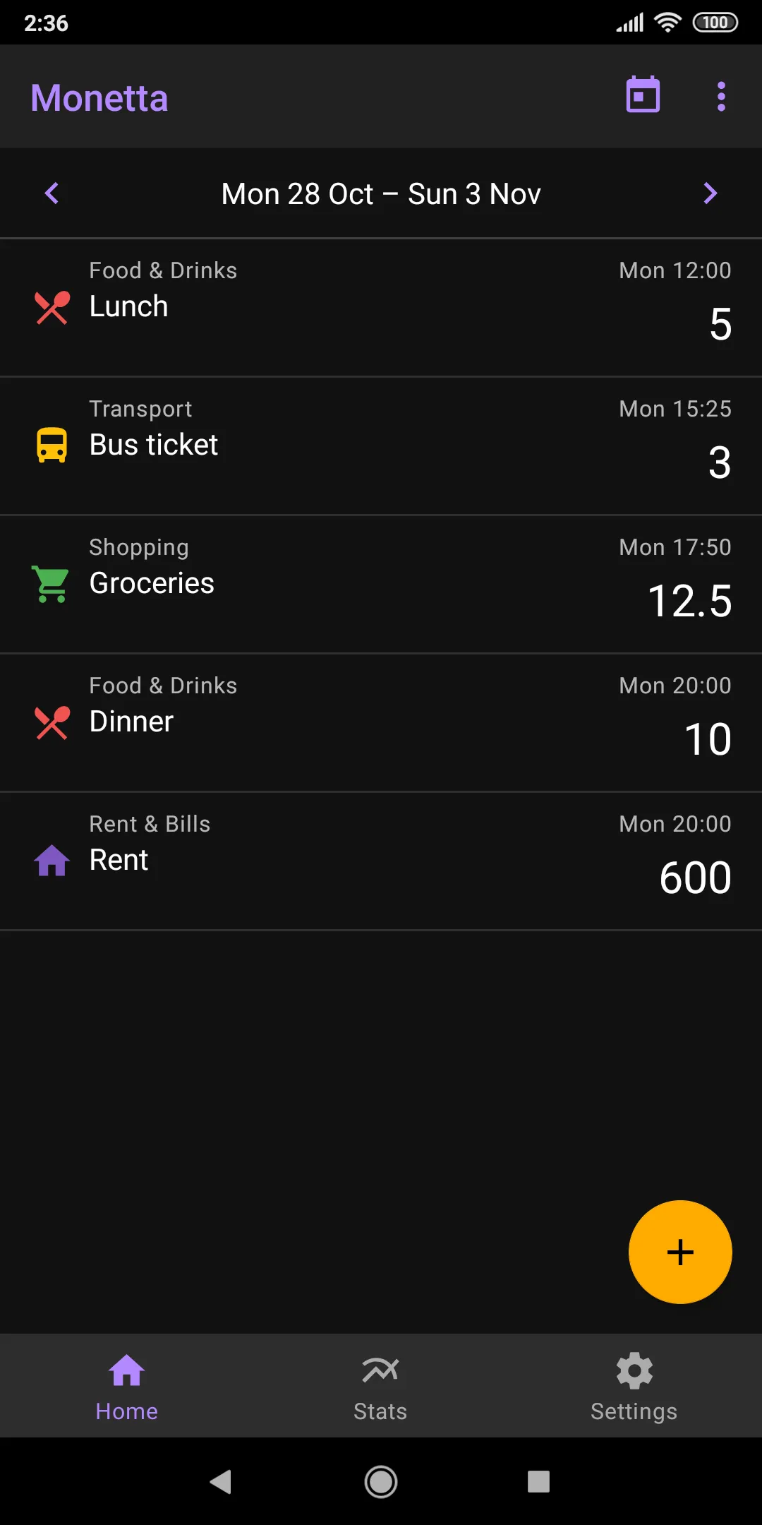 Monetta: Expense Tracker | Indus Appstore | Screenshot