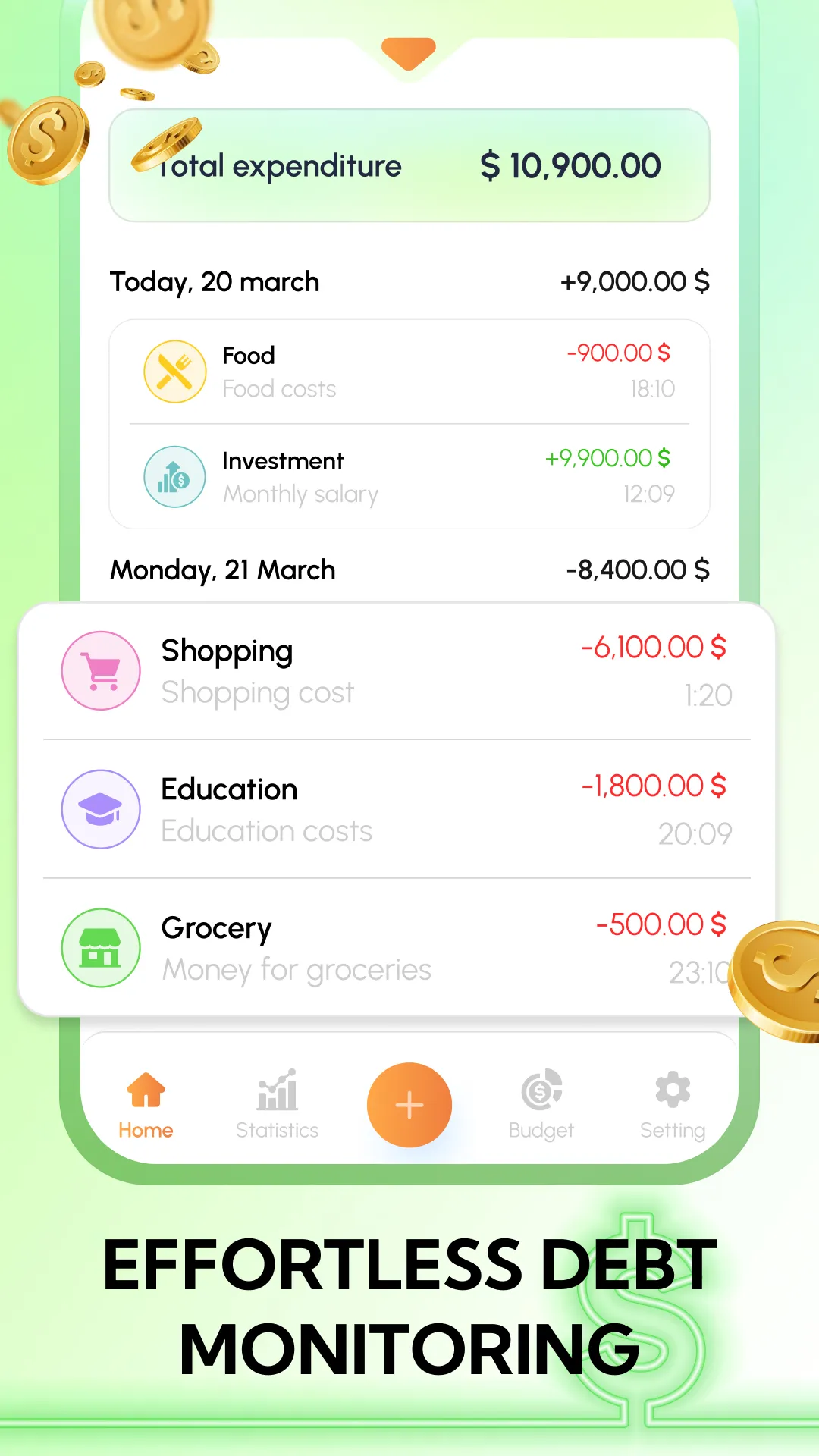 Money Tracker - Budget Keeper | Indus Appstore | Screenshot